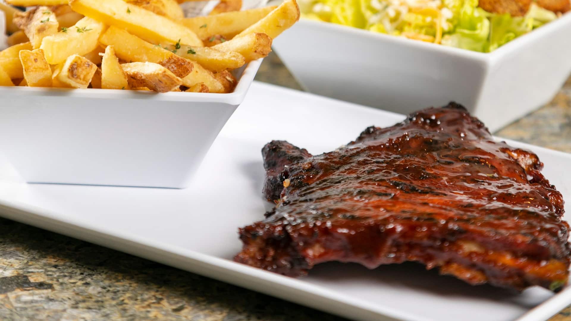 Hyatt Place Manatí Ribs With French Fries