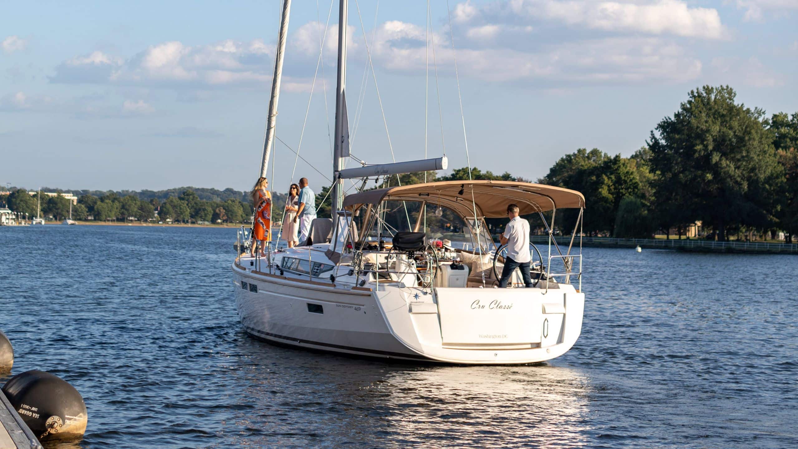 Park Hyatt Washington D.C. Boat Sailing Aft