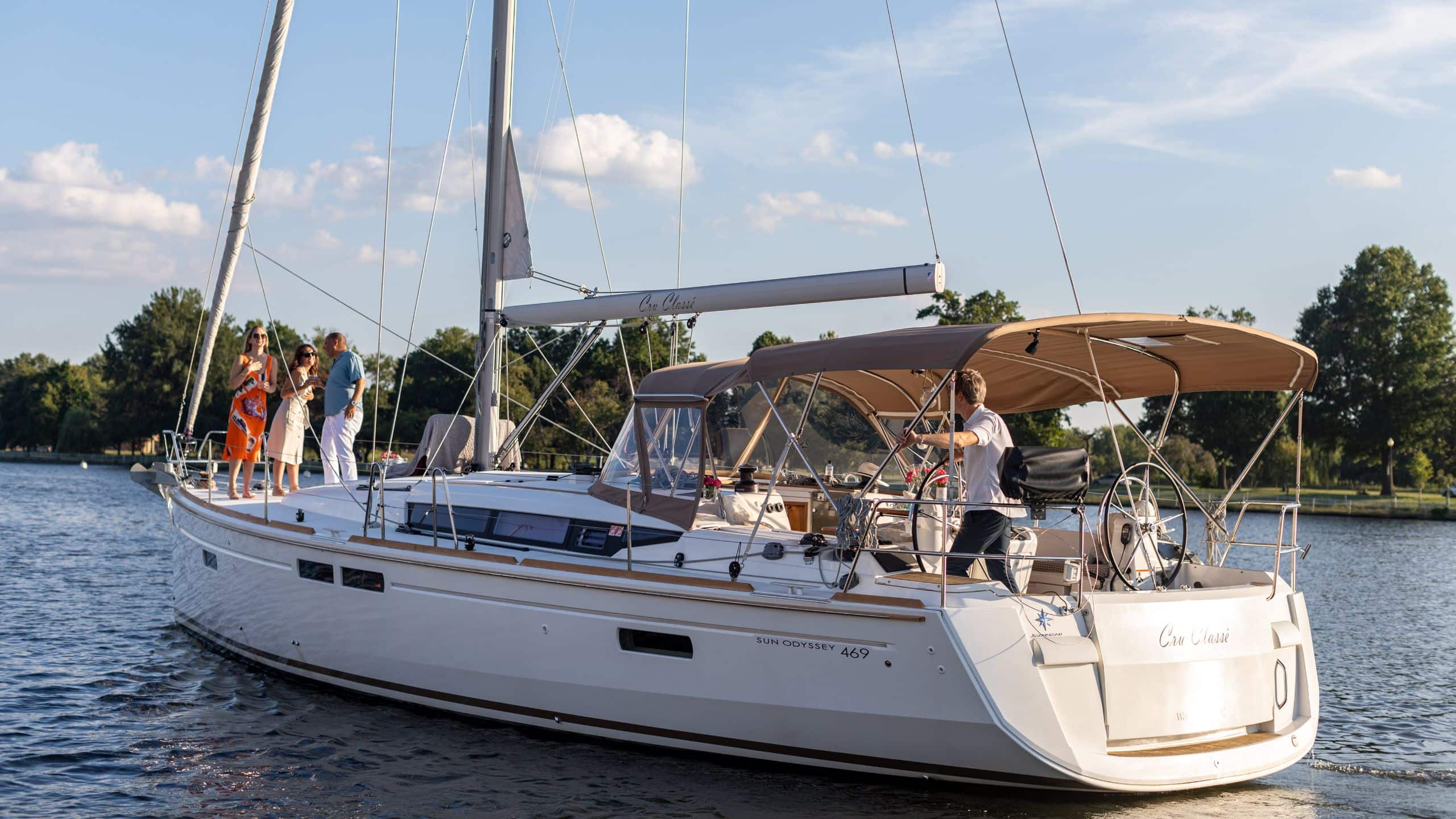 Park Hyatt Washington D.C. Boat Sailing Closeup