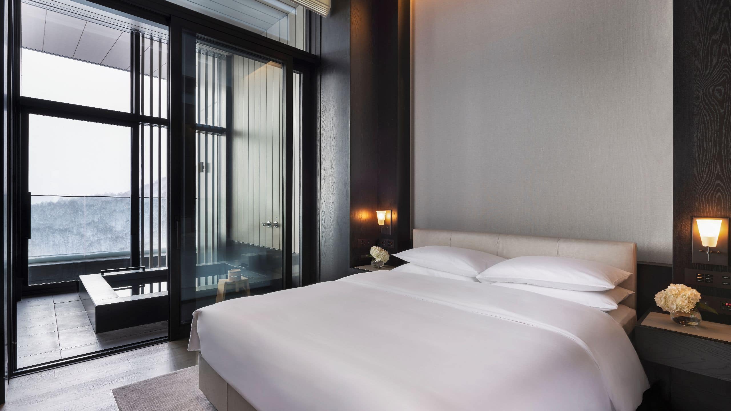 1 of 5 Park Hyatt Niseko Hanazono Three Bedroom Penthouse With Onsen Master Bedroom