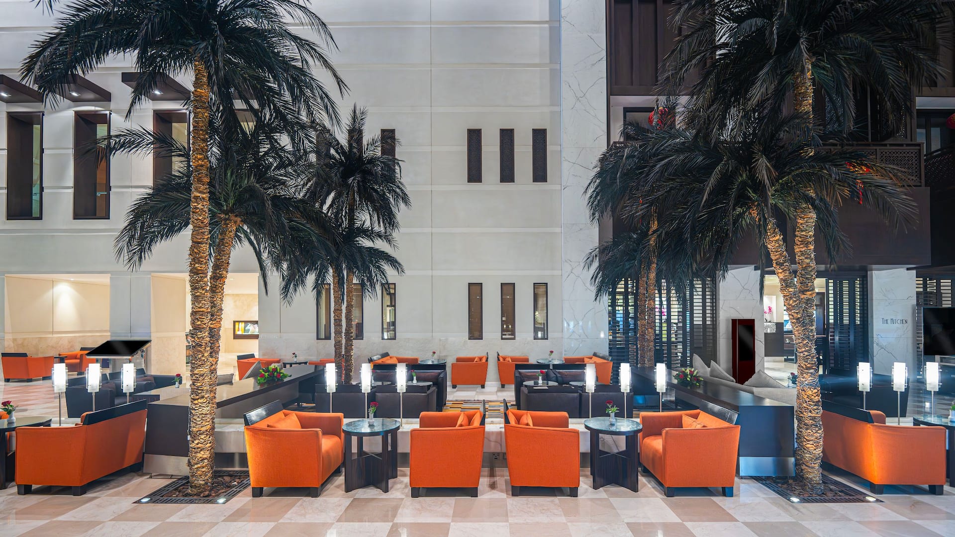 Hyatt Regency Dubai Lobby Seating