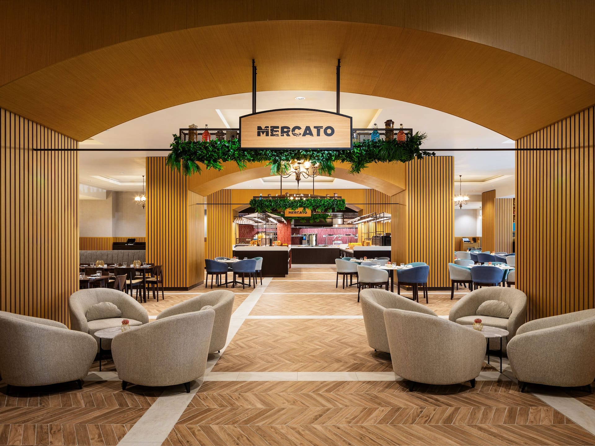 Hyatt Regency Pravets Resort Mercato Restaurant Entrance