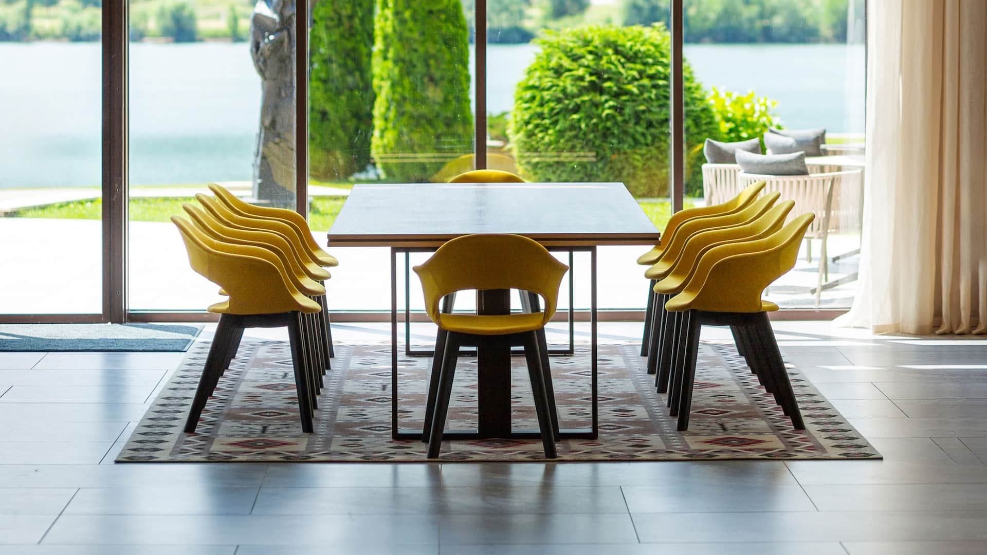 Hyatt Regency Pravets Resort Lobby Lounge Table