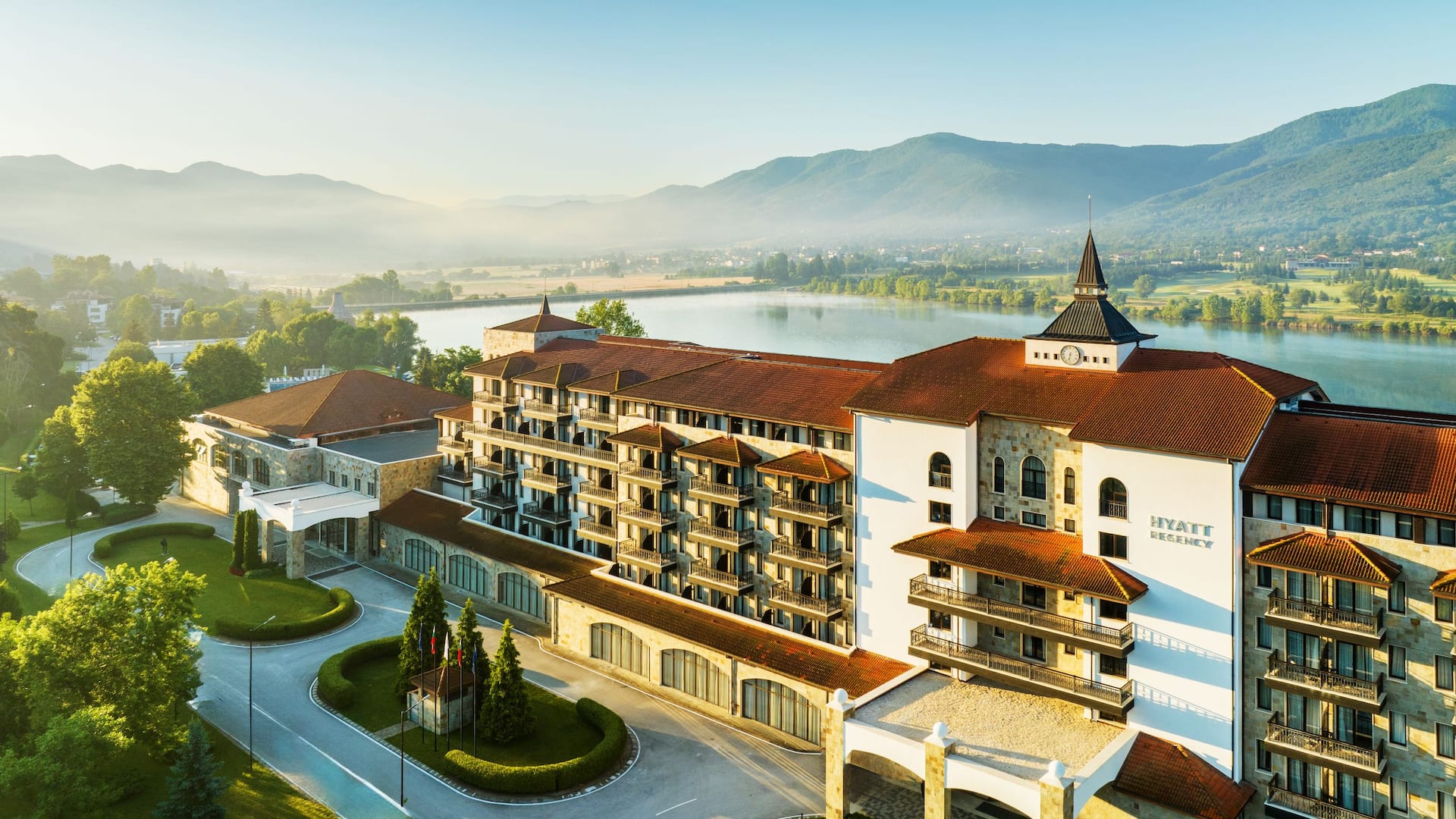 Hyatt Regency Pravets Resort Resort Drone Photo