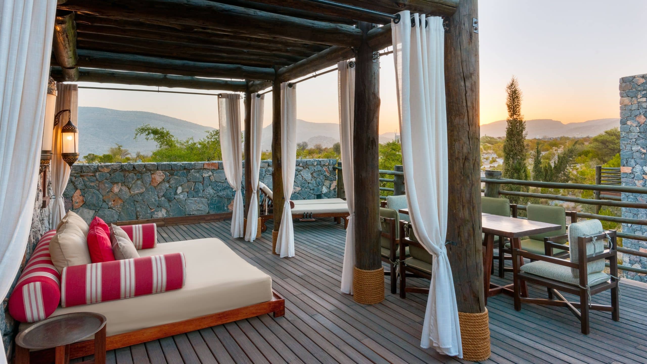 Alila Jabal Akhdar Jabal Terrace Suite Lounge