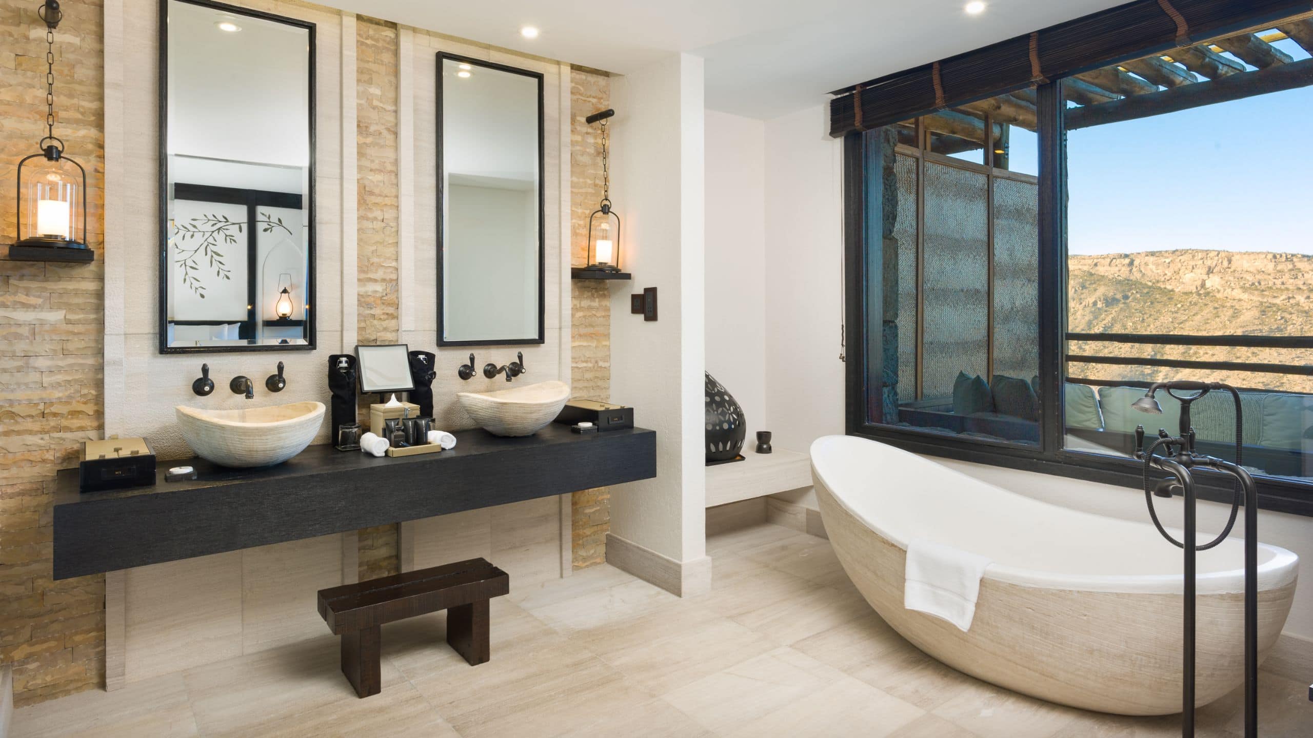 5 de 5 Alila Jabal Akhdar Jabal Terrace Suite Bath