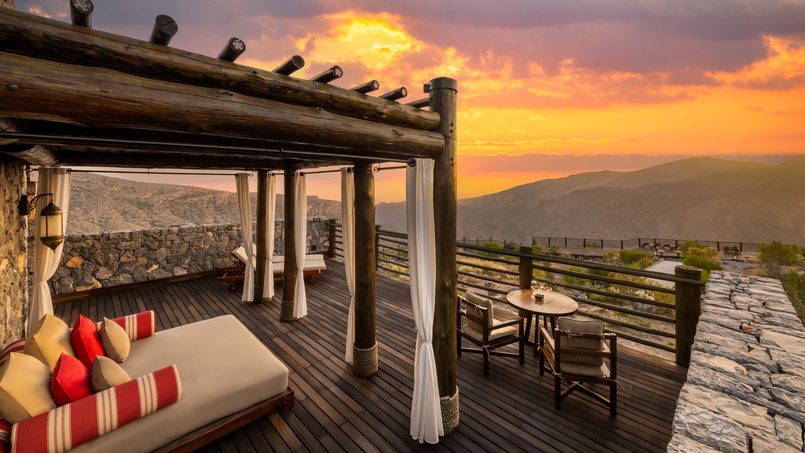 Alila Jabal Akhdar Terrace Balcony