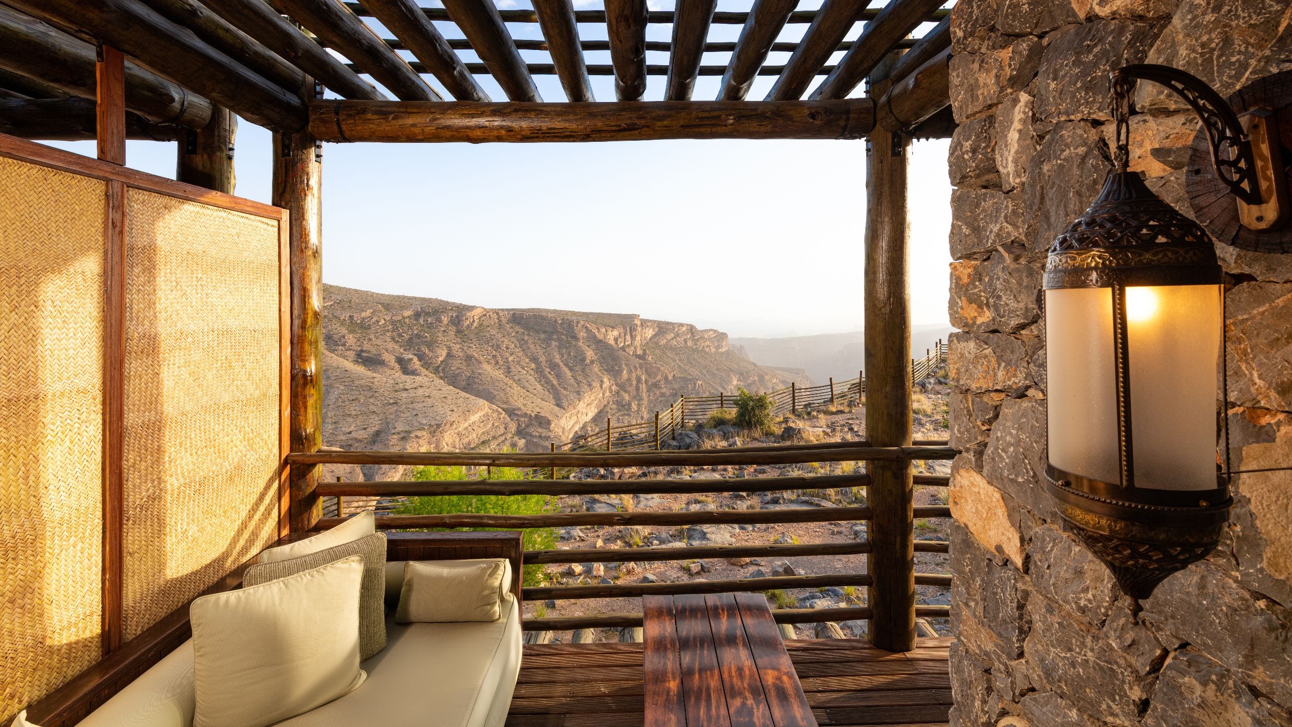 Alila Jabal Akhdar Jabal Ridge View Suite Balcony Views