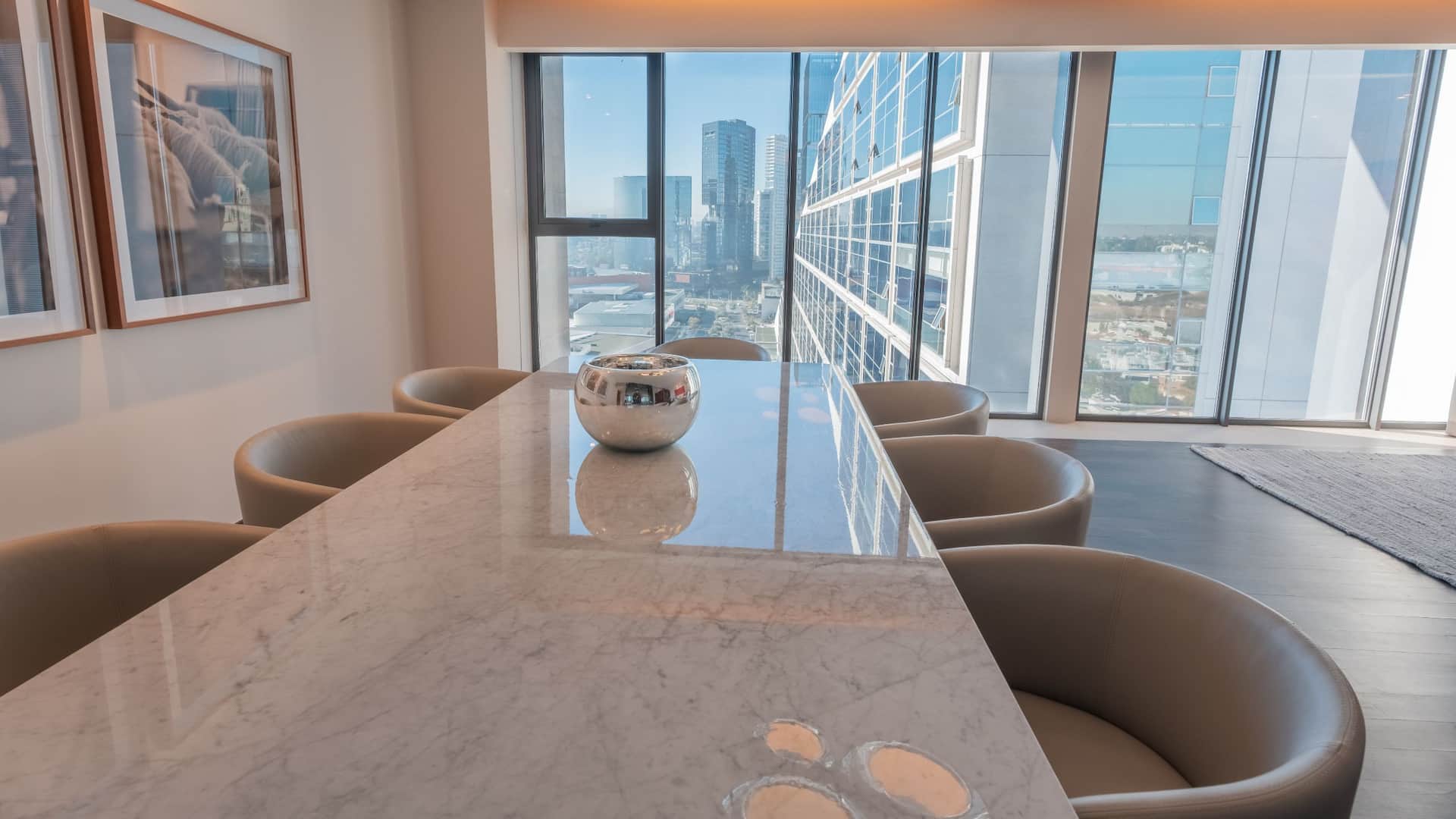 Hyatt Regency Andares Guadalajara Presidential Suite Dining Table Andares View