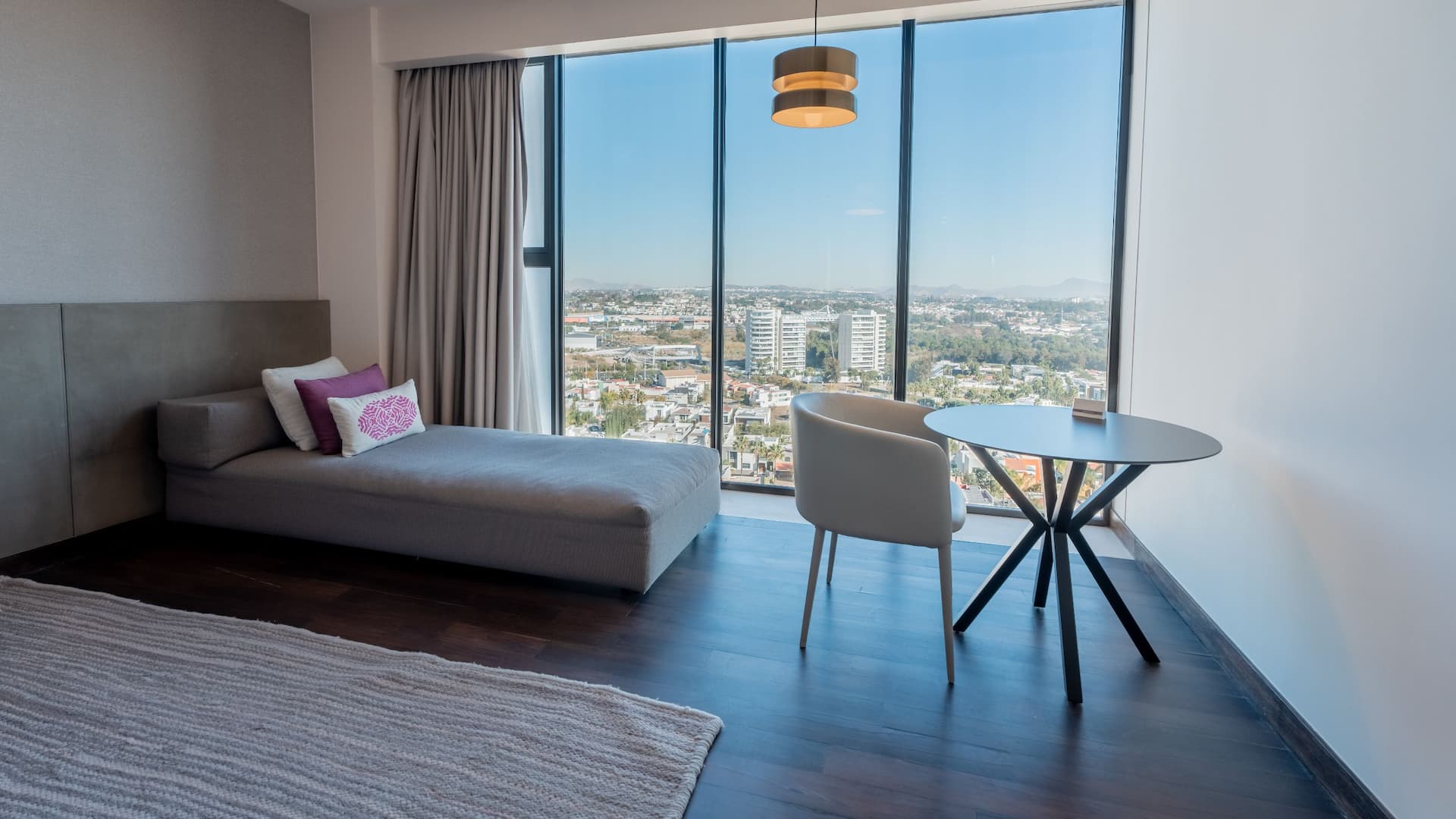 Hyatt Regency Andares Guadalajara Presidential Suite Bedroom Daytime City View