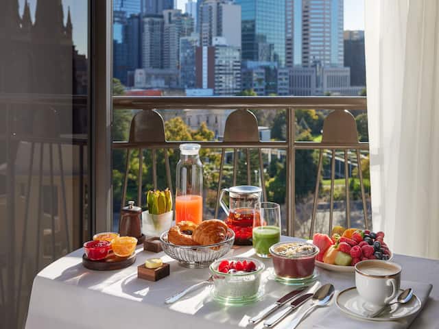 Guestroom Breakfast Spread
