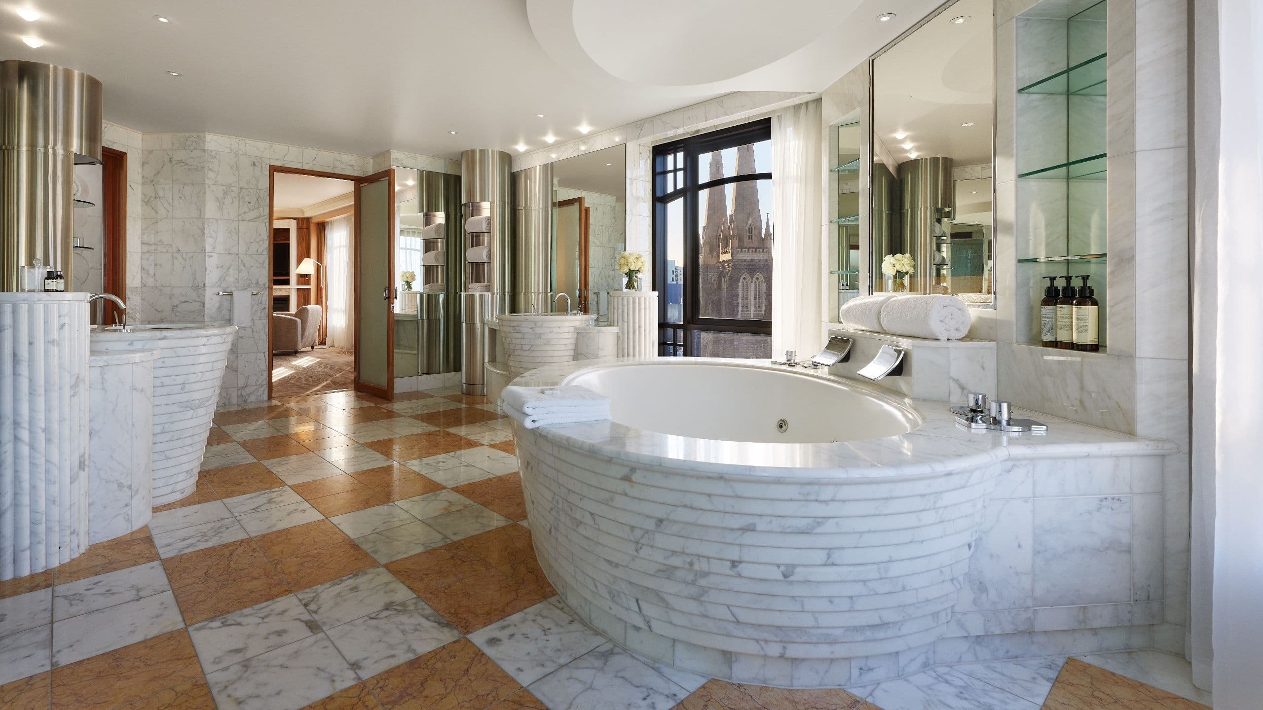 第 4，共 7 Park Hyatt Melbourne Presidential Suite Bathroom