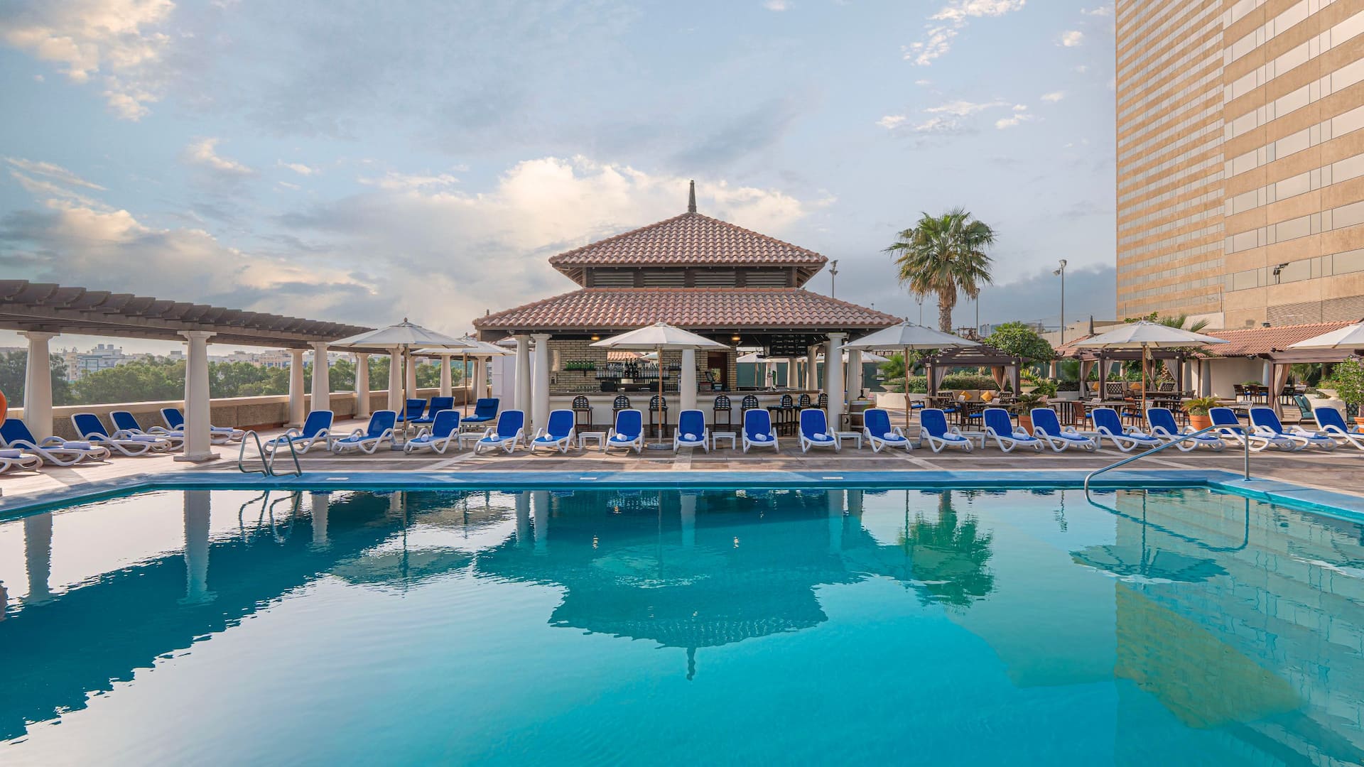 Hyatt Regency Dubai Swimming Pool Center