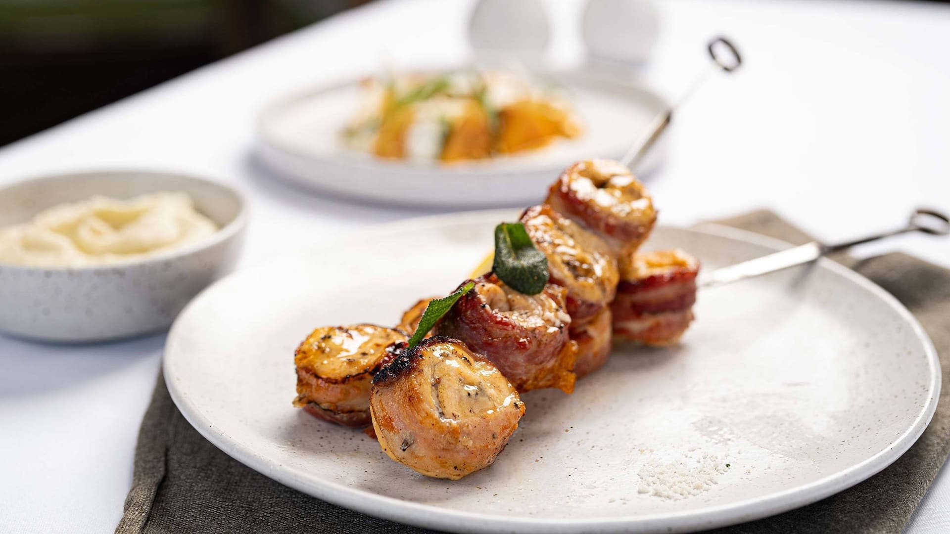 Grand Hyatt Bali Salsa Verde Chicken Saltimbocca