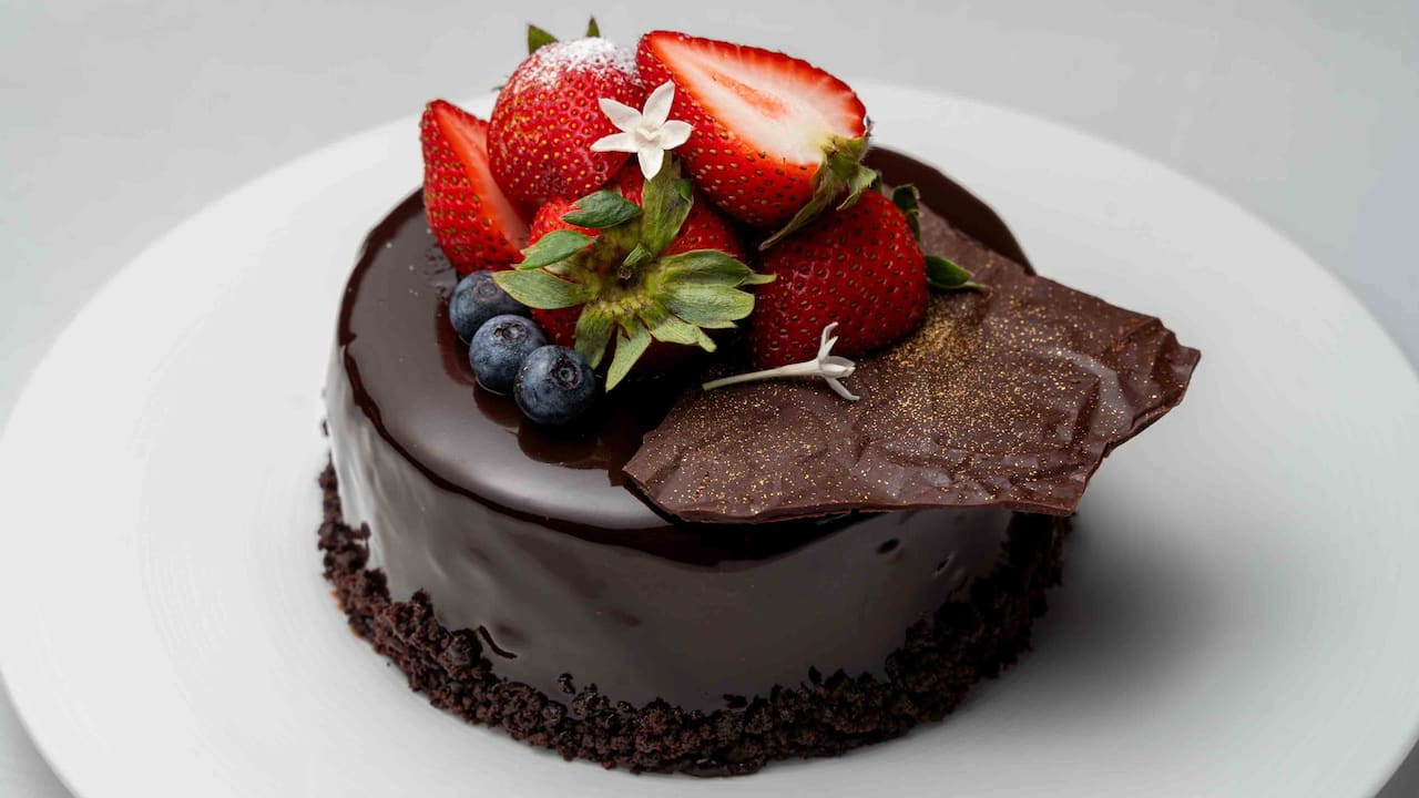 Hyatt Regency Hakone Resort & Spa | Chocolate Mousse Cake