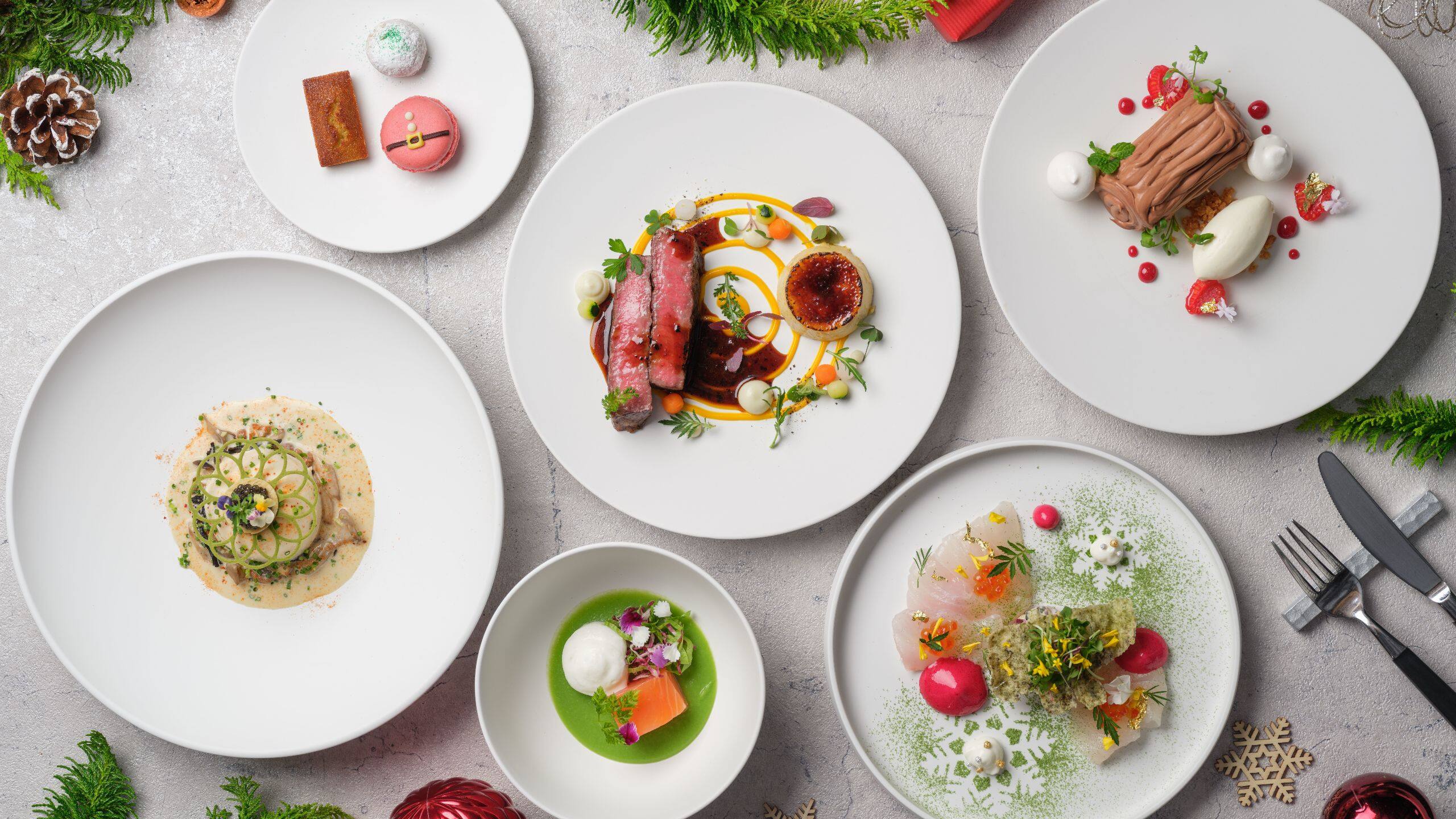 Hyatt Centric Kanazawa Christmas Dinner Spread