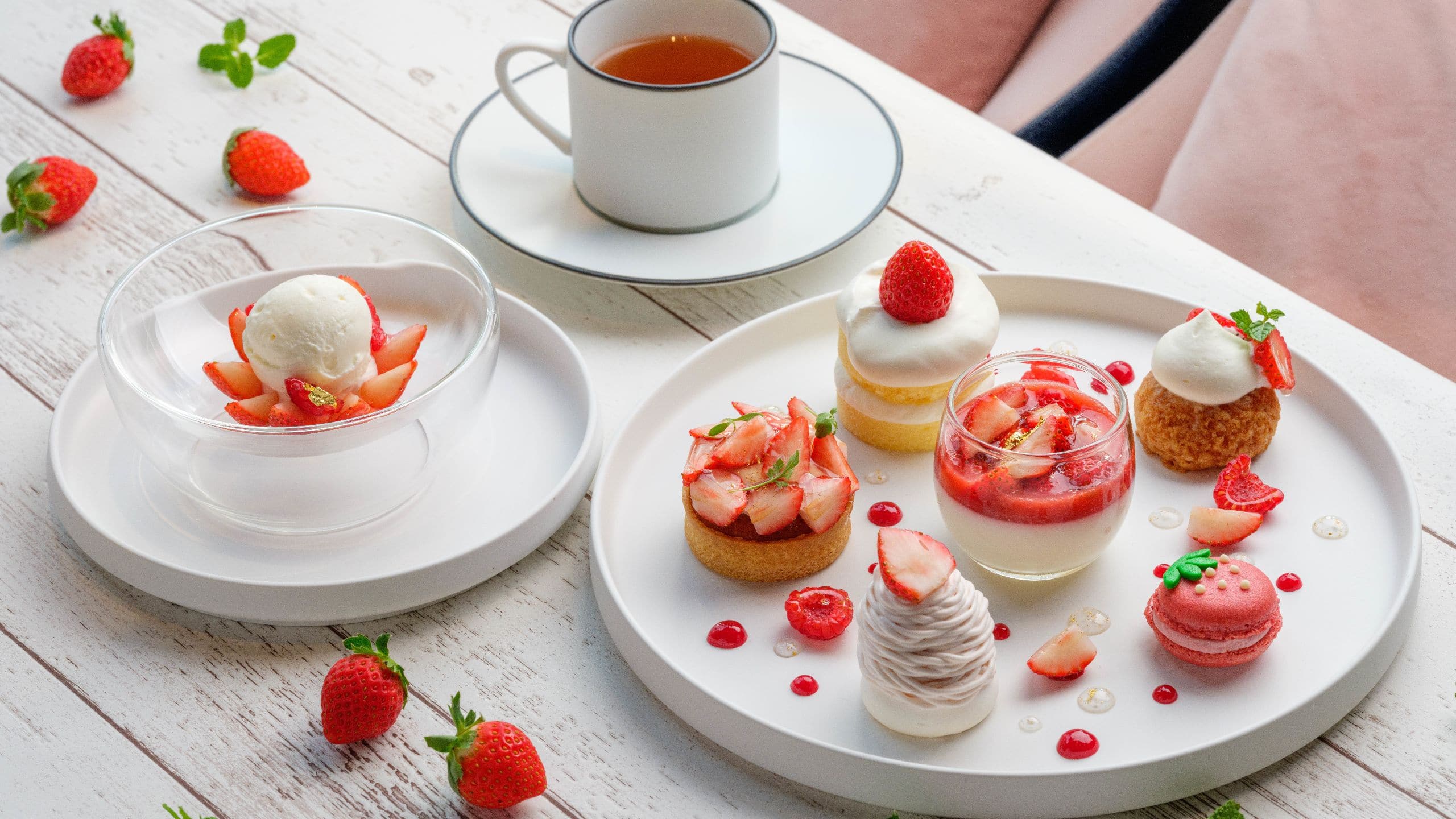 Hyatt Centric Kanazawa Strawberry Sweet Afternoon Tea All