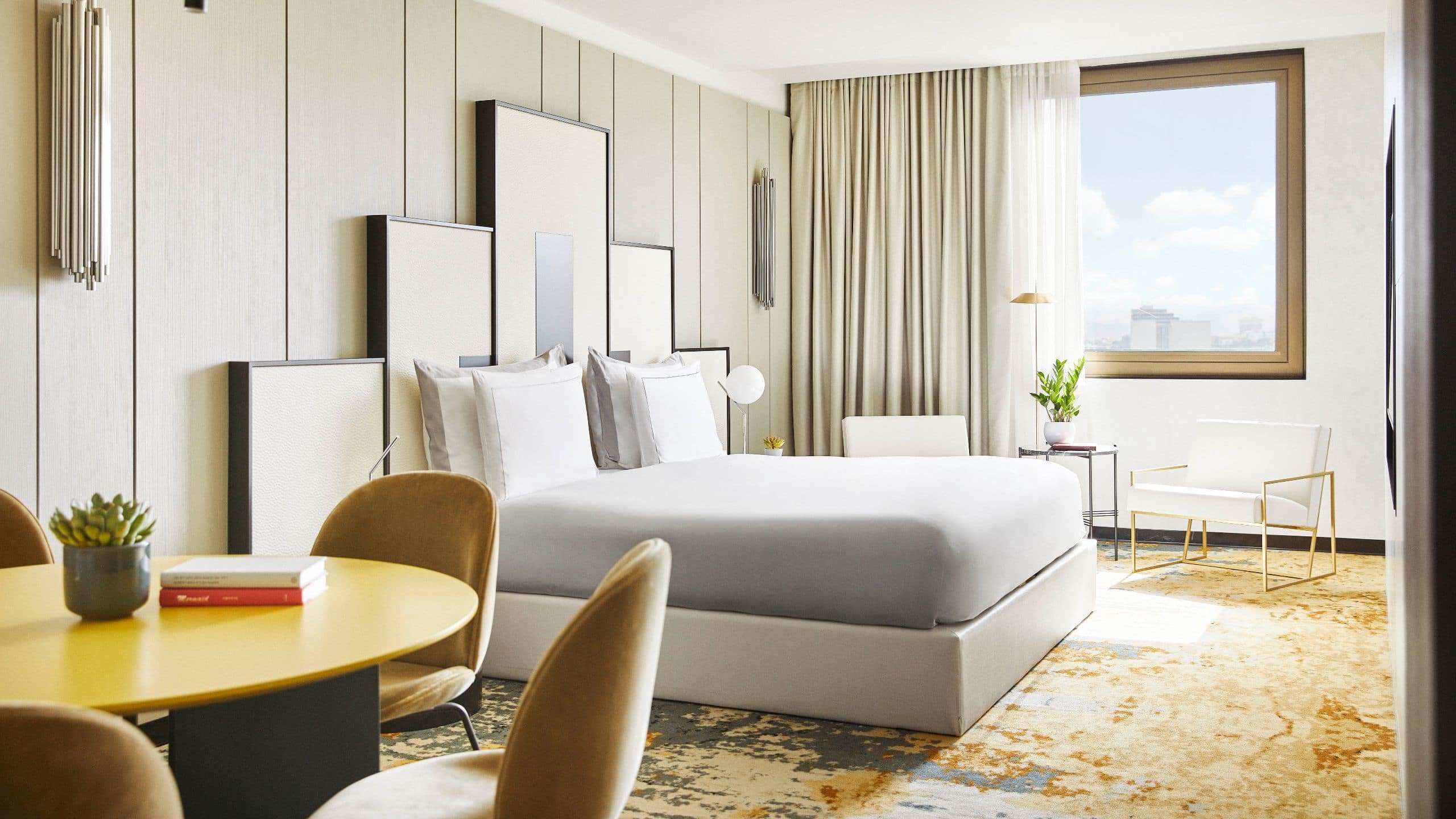 Grand Hyatt Barcelona Studio Suite Bed
