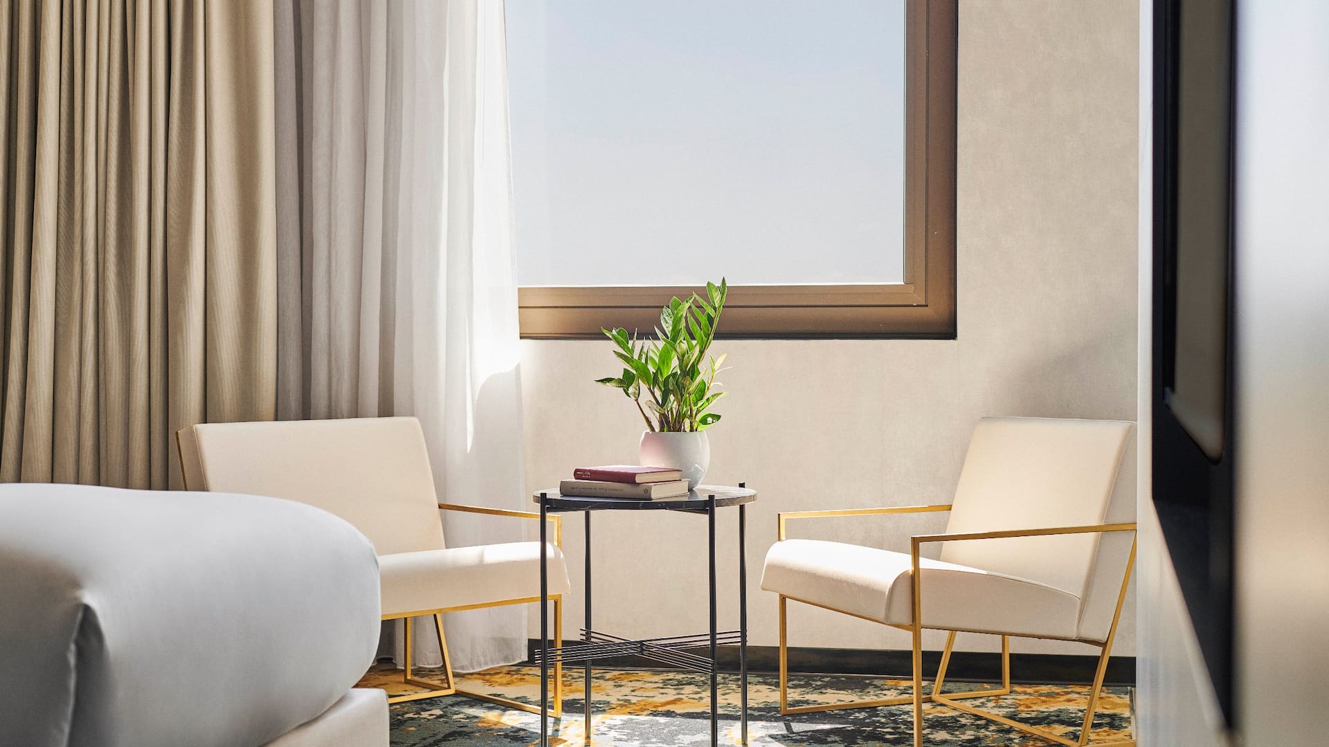 Grand Hyatt Barcelona Penthouse Twin Room Details