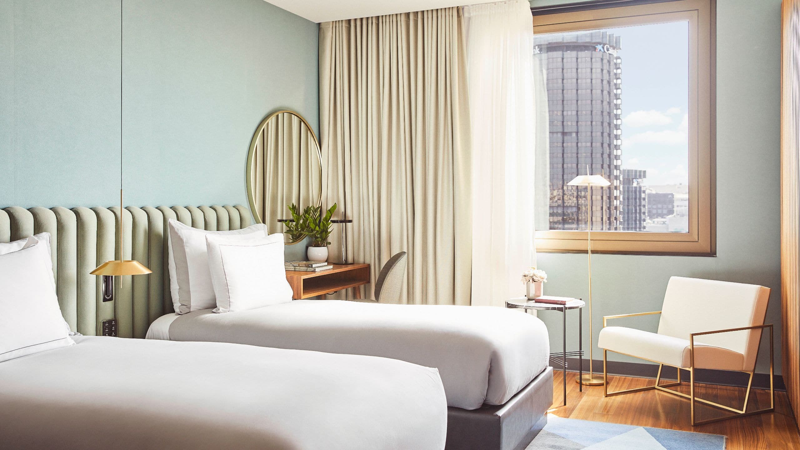 Grand Hyatt Barcelona Premium Twin Bed