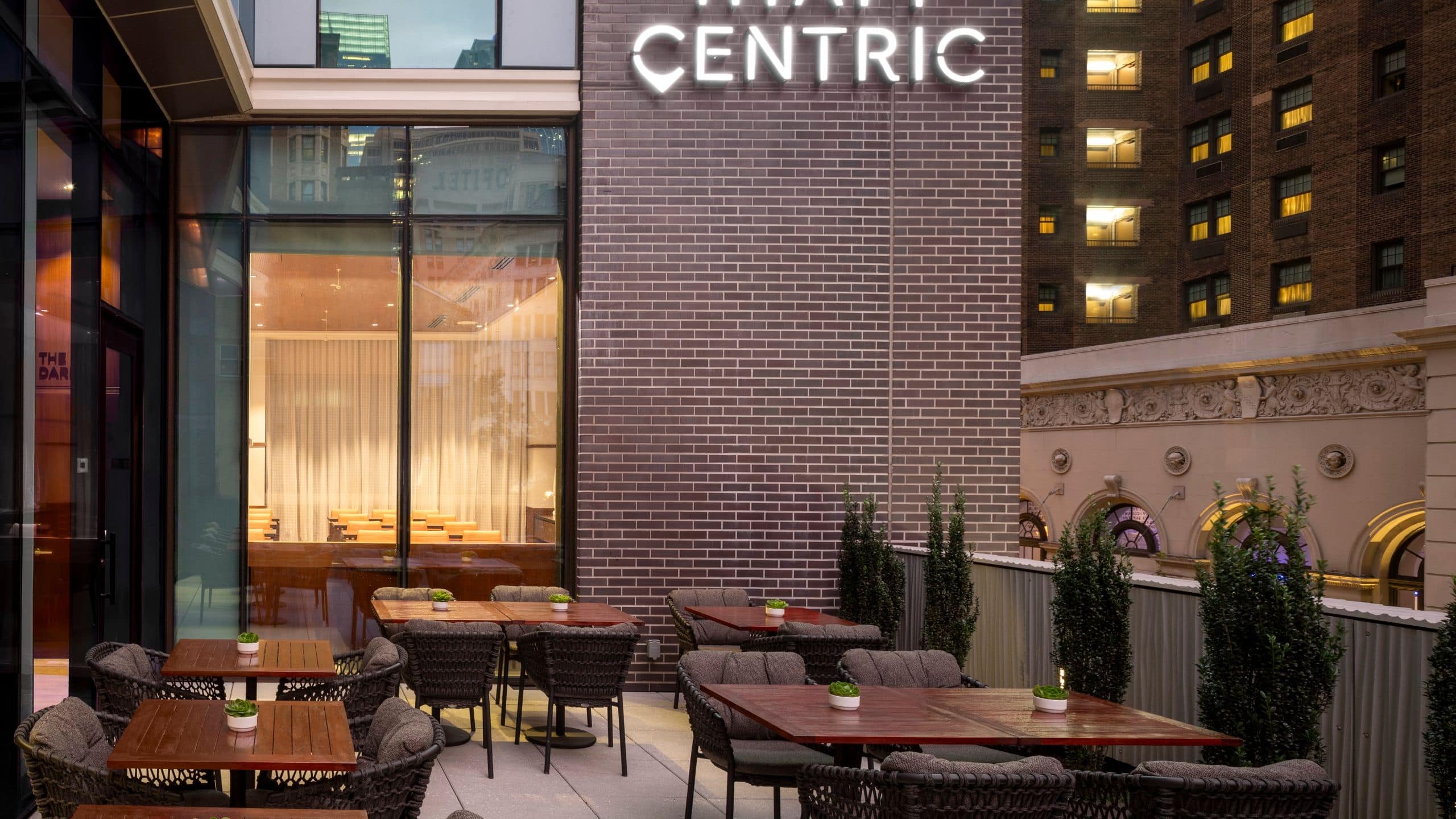 Hyatt Centric Center City Philadelphia Patio