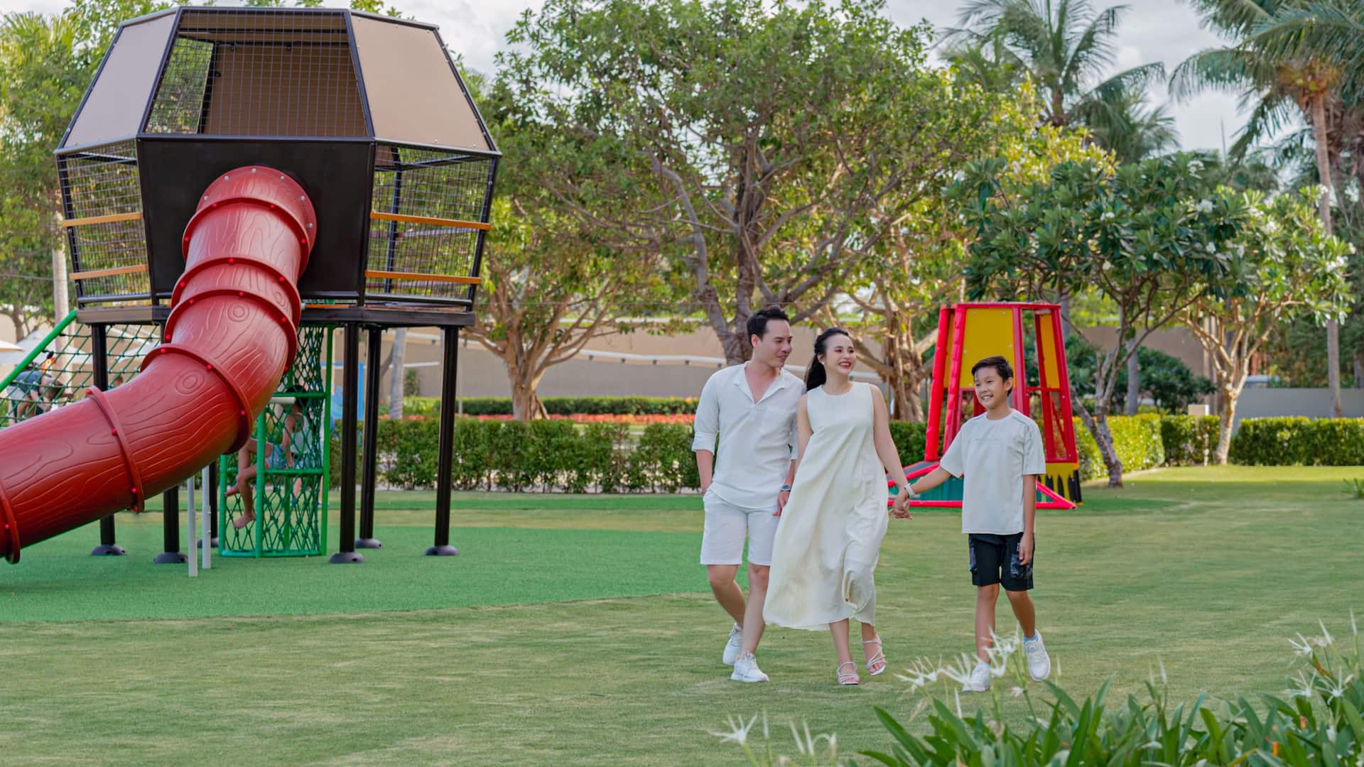 Hyatt Regency Danang Resort and Spa Family In Park