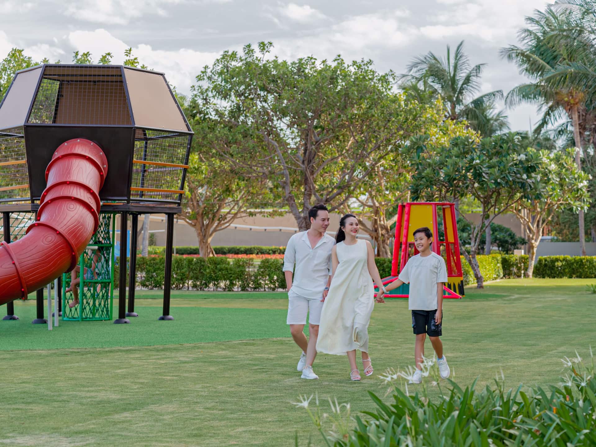 Hyatt Regency Danang Resort and Spa Family In Park