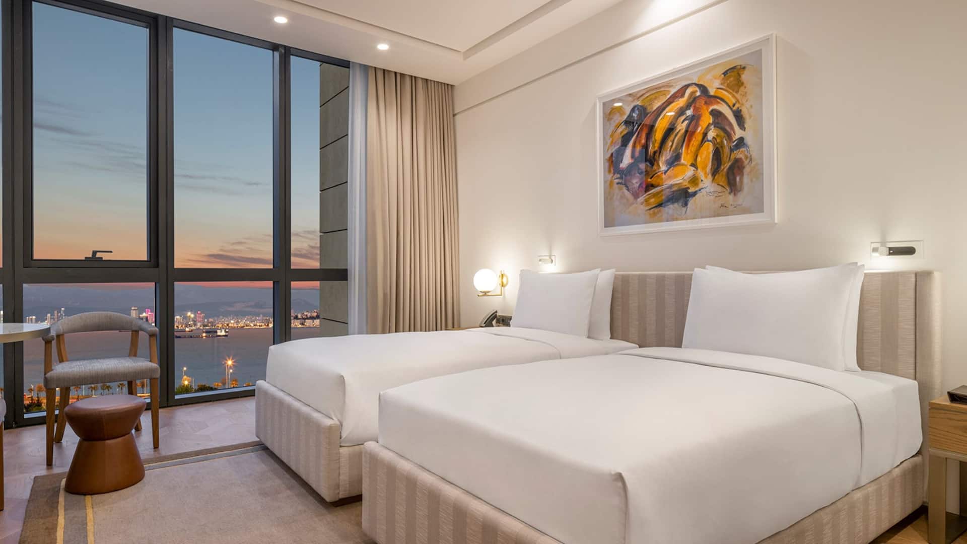 Hyatt Regency İzmir İstinyePark Twin Beds With Sea View