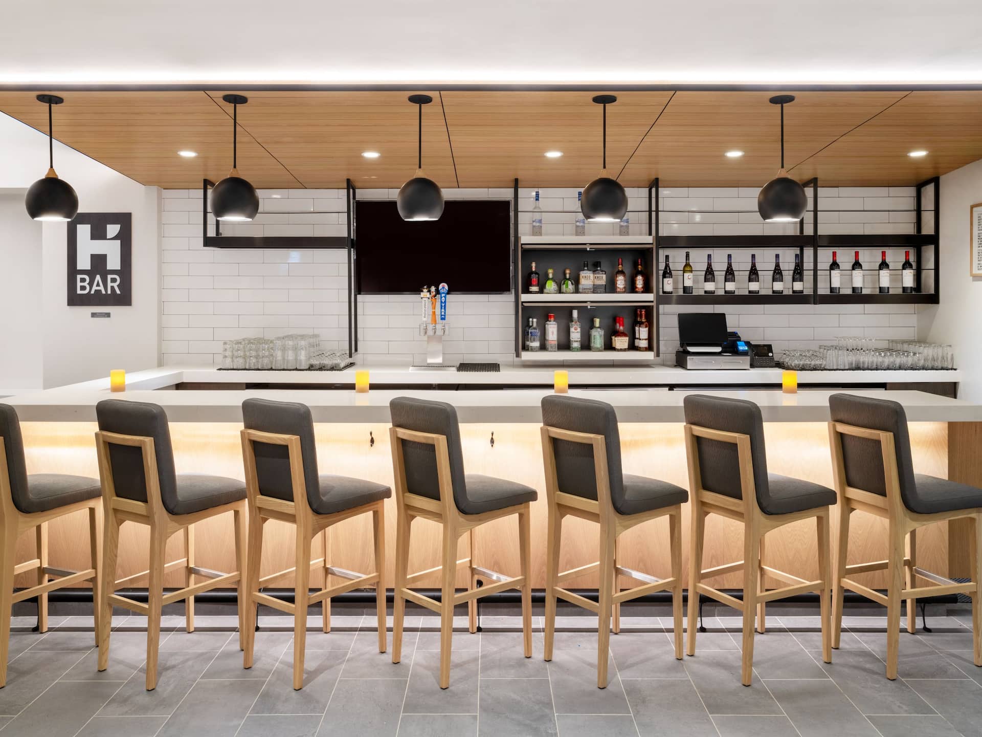 Hyatt House Colorado Springs Airport H Bar Stools