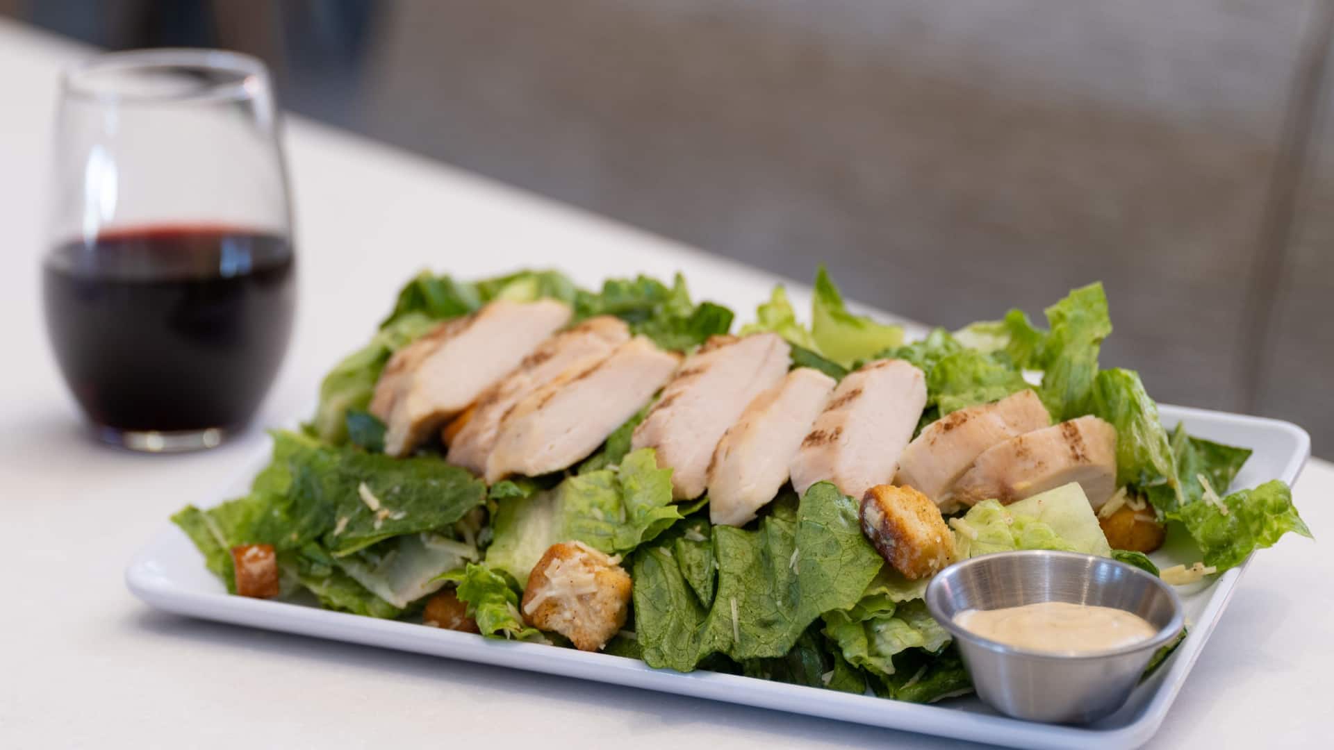 Hyatt House Colorado Springs Airport Chicken Salad Wine