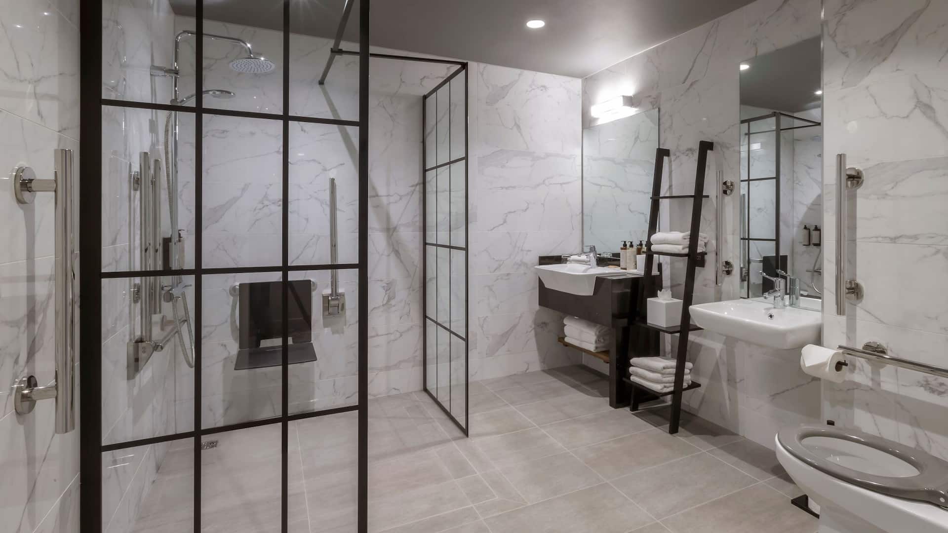 2 of 2 Hyatt Centric The Liberties Dublin King Suite Bathroom