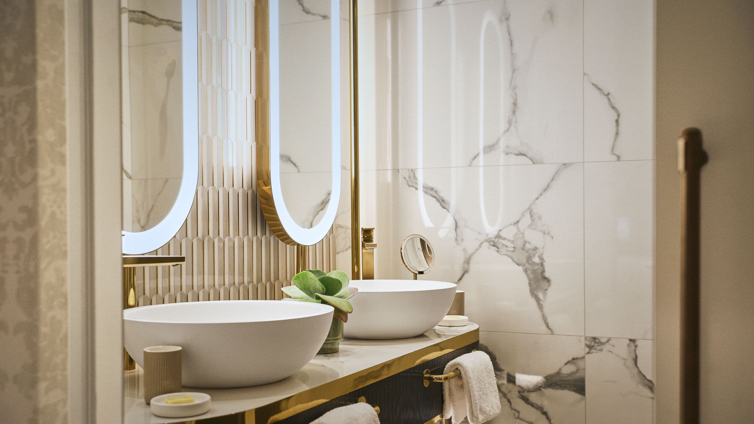 Andaz Prague Junior Suite Bathroom Sinks