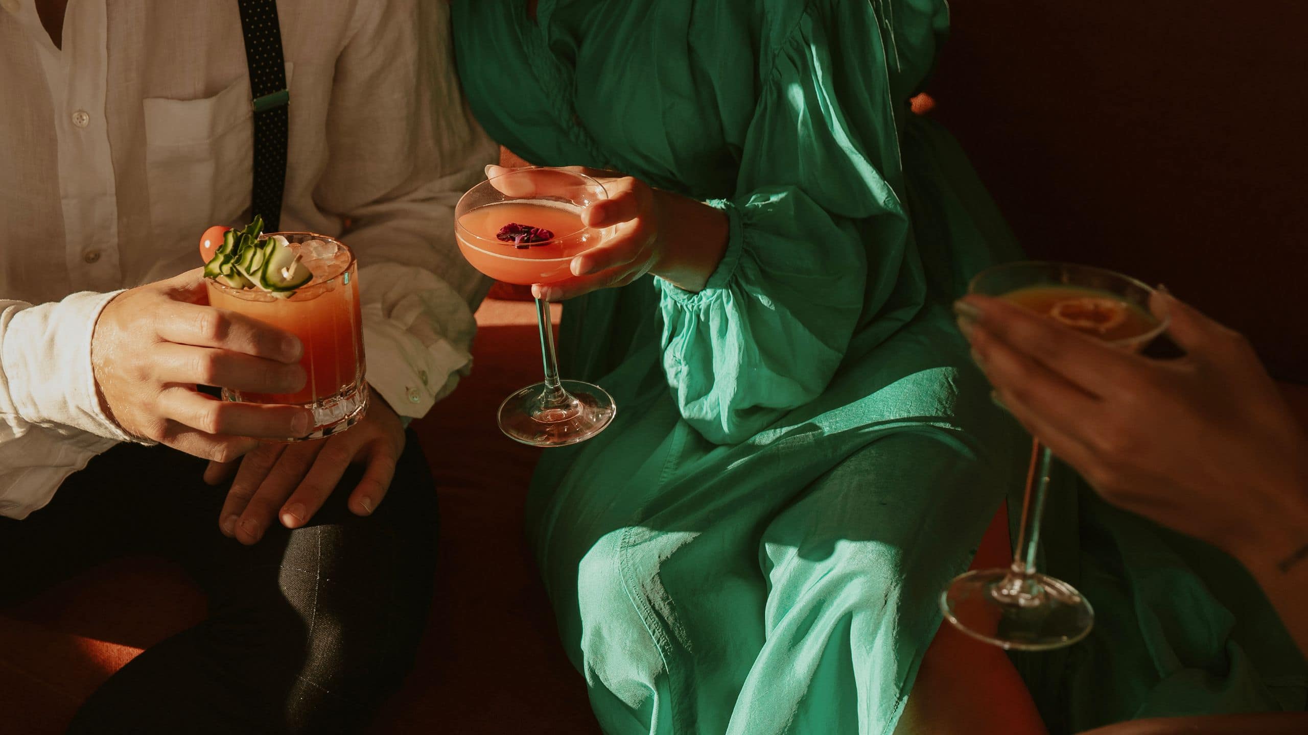 La Zambra Resort Bamboleo Couple Drinks