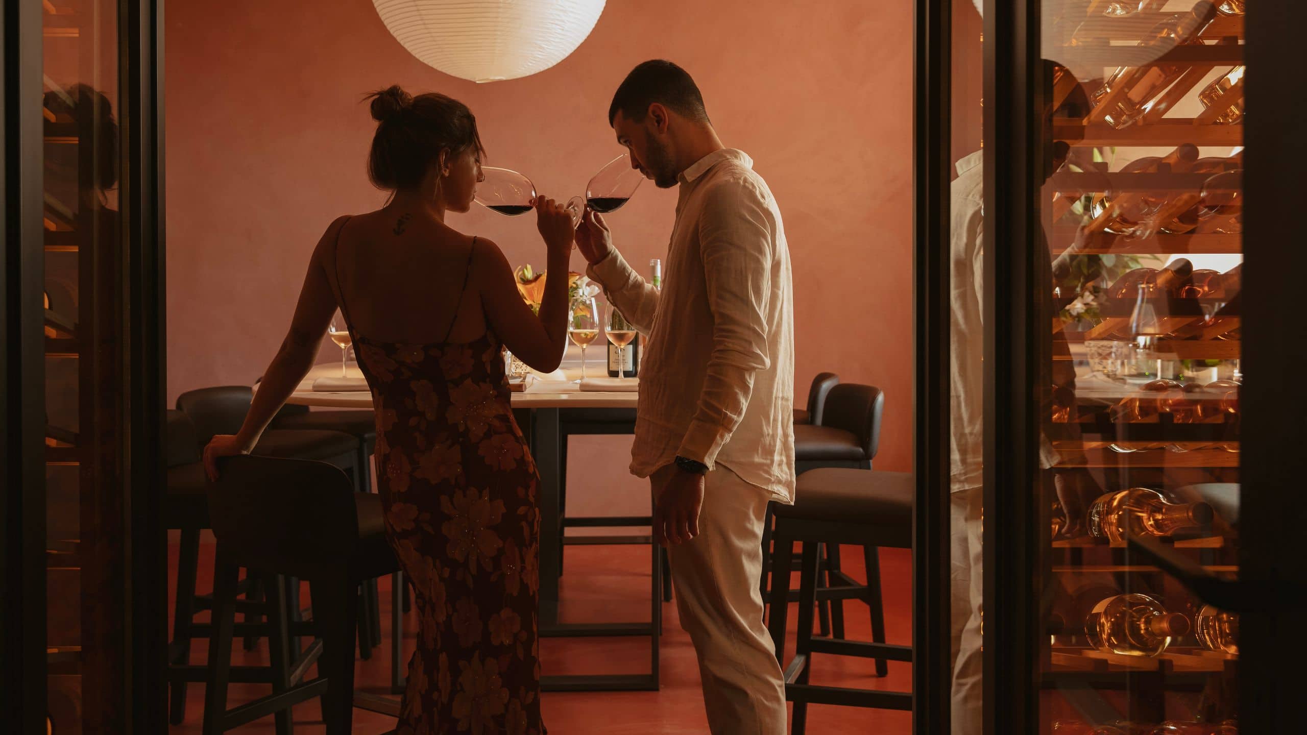 La Zambra Resort Wine Tasting Couple