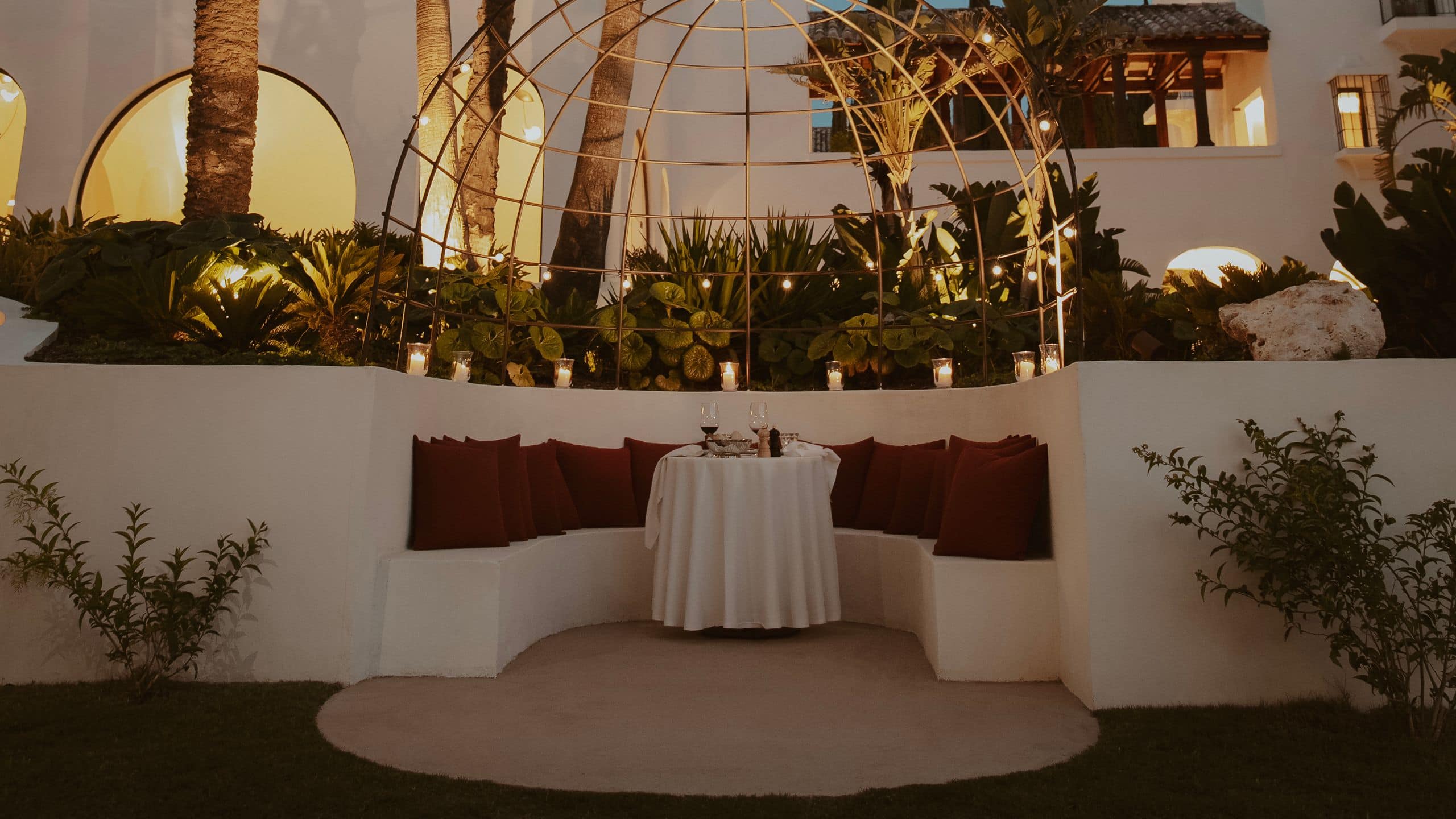 La Zambra Resort Romantic Dinner Evening Still