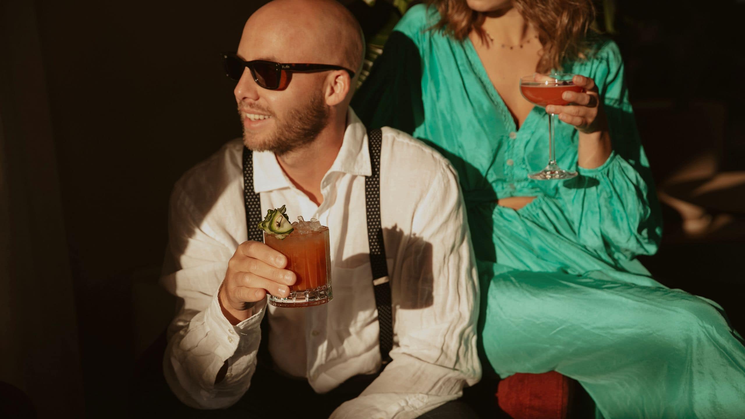 La Zambra Resort Orange Hour Bamboleo Couple