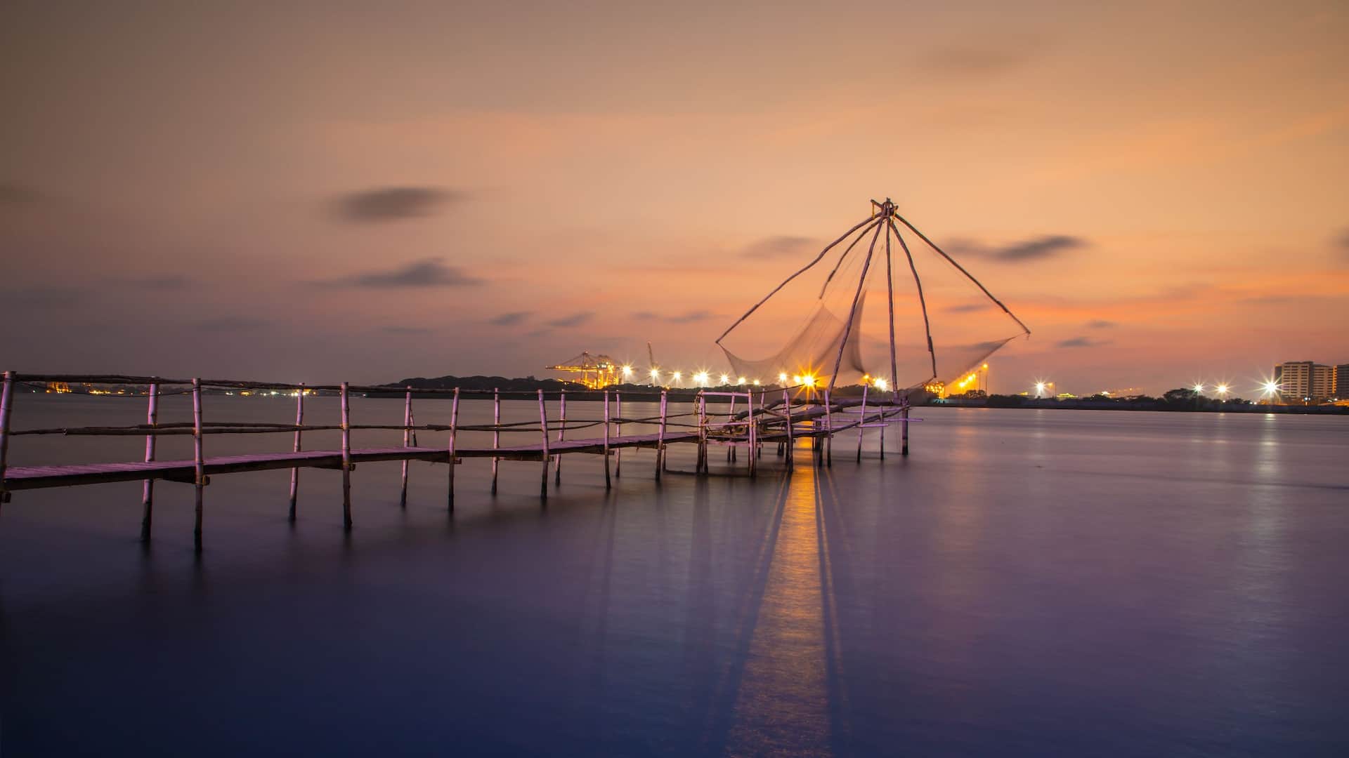 Grand Hyatt Kochi Bolgatty Chinese Fishing Net