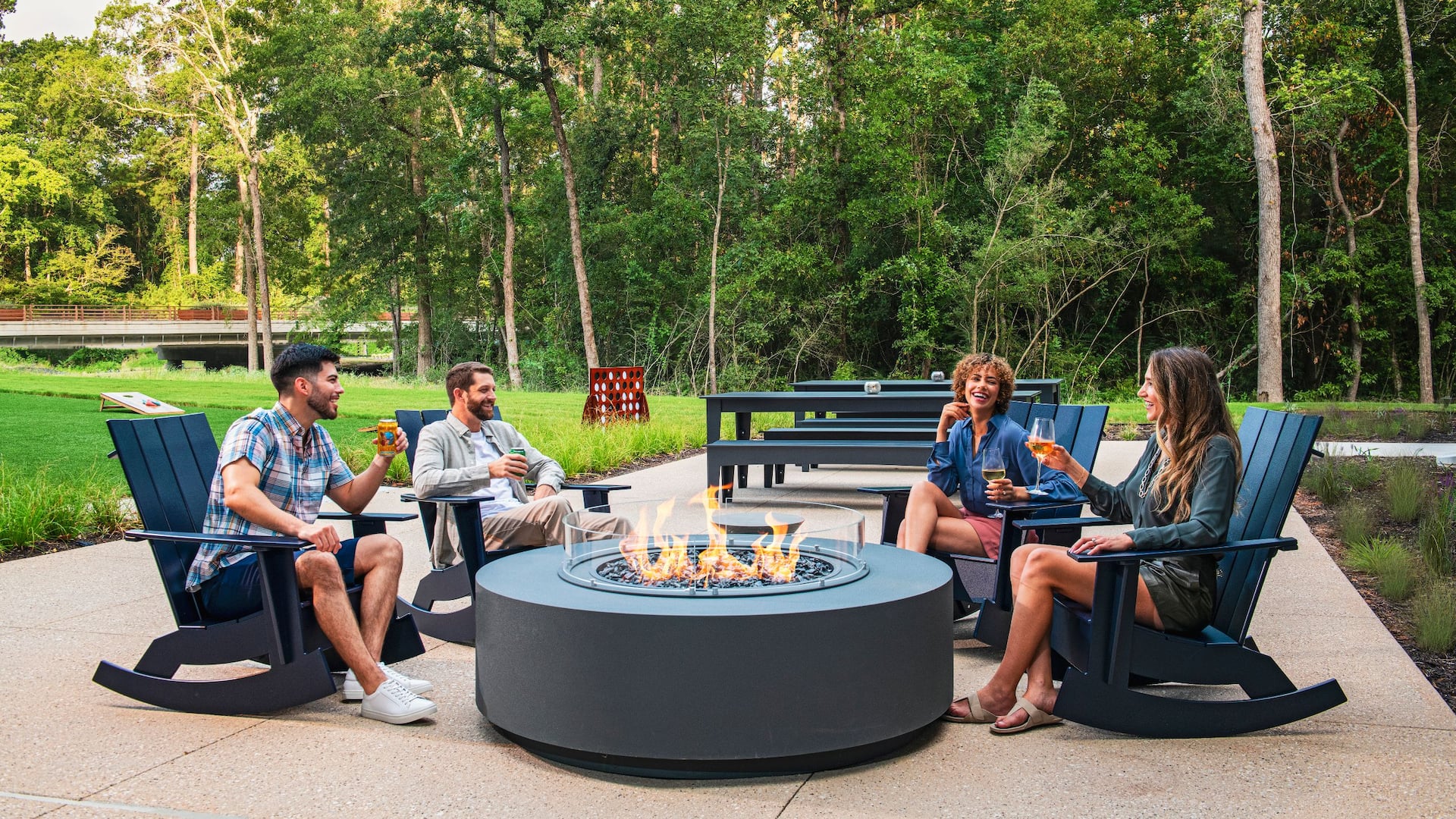 Hyatt Regency Conroe Fire Pit Social