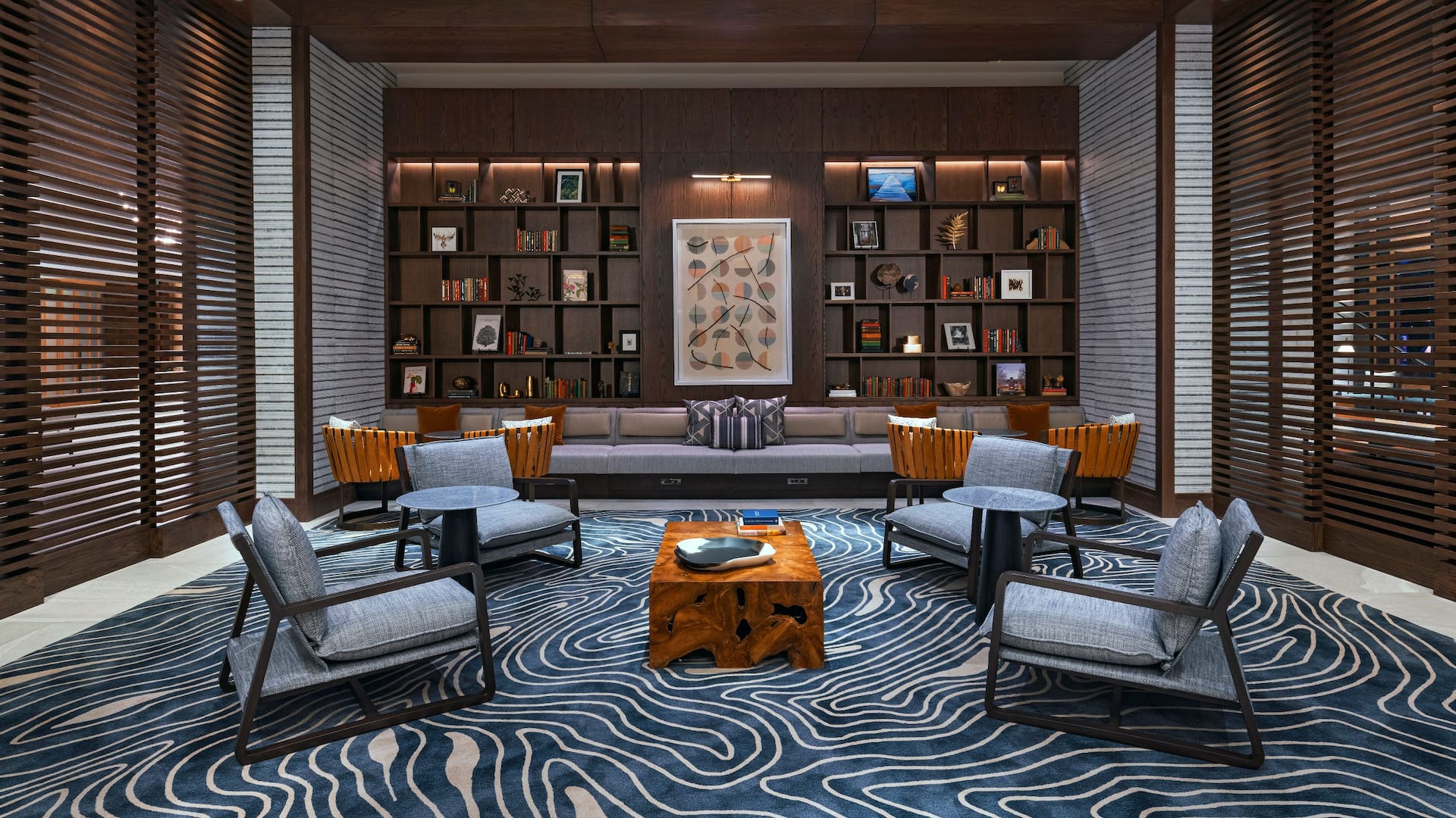 Hyatt Regency Conroe Library Entrance