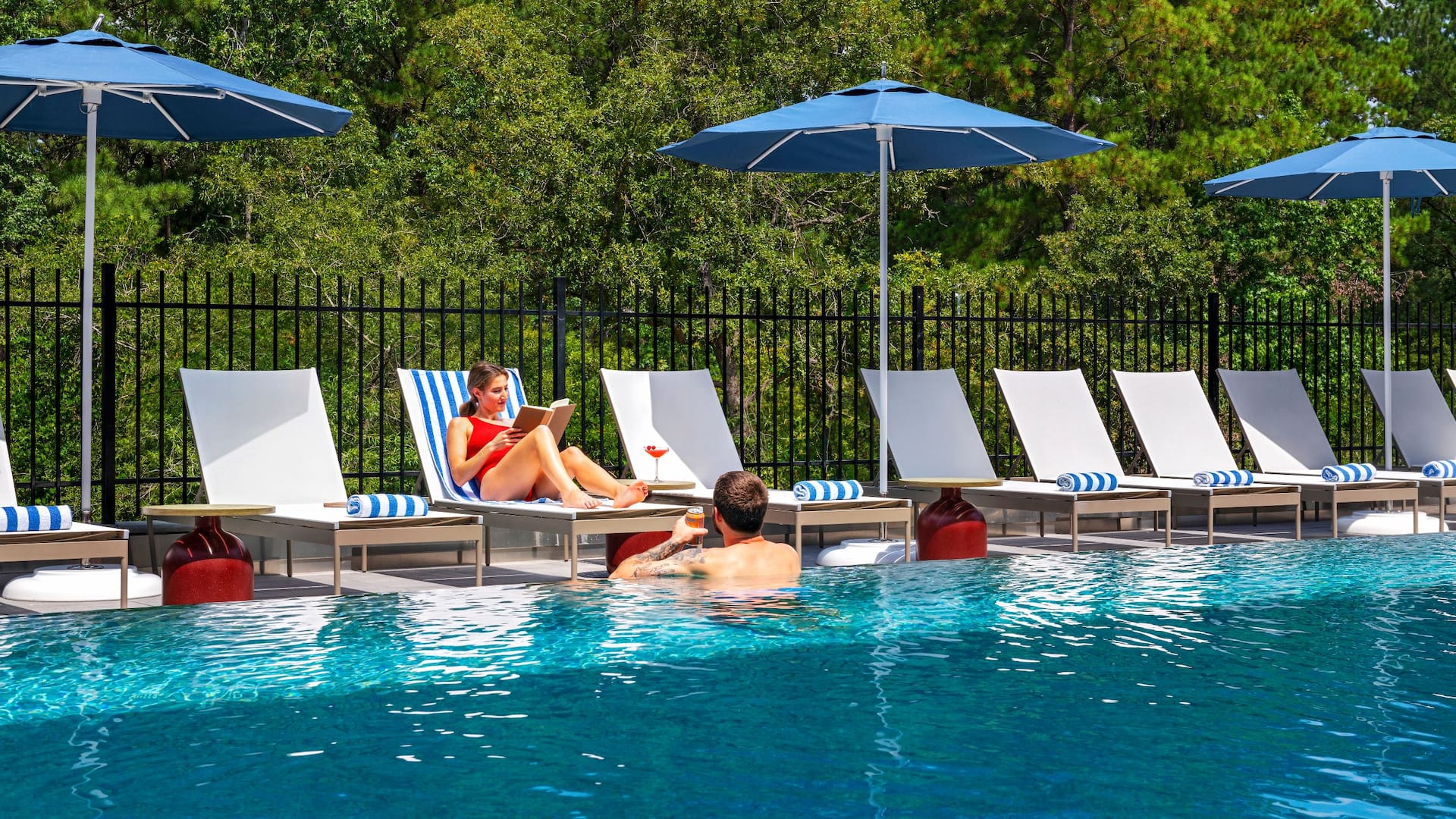 Hyatt Regency Conroe Pool Social Reading