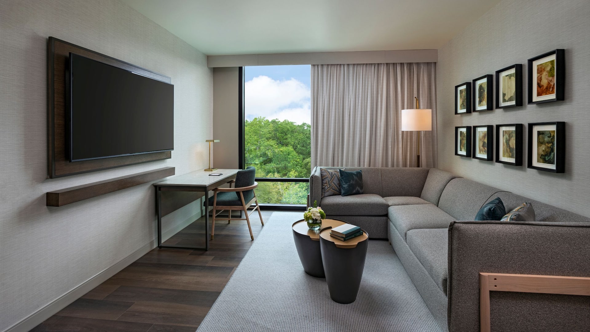 Hyatt Regency Conroe Premium Suite Living Room
