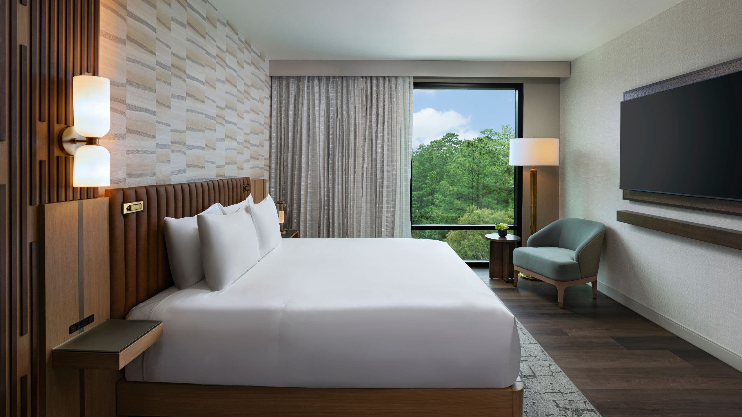 Hyatt Regency Conroe Premium Suite Bedroom
