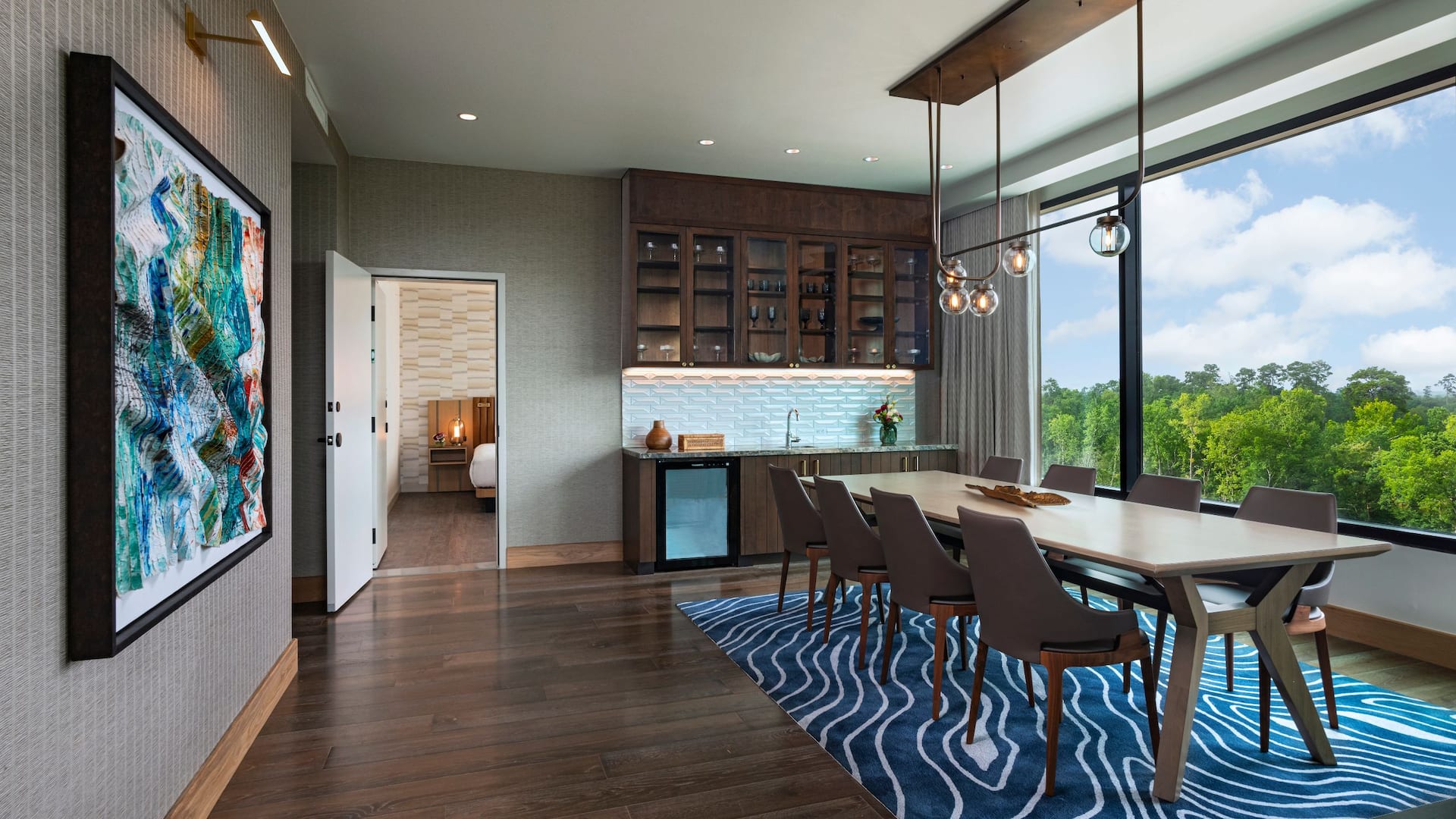 Hyatt Regency Conroe Presidential Suite Dining Room