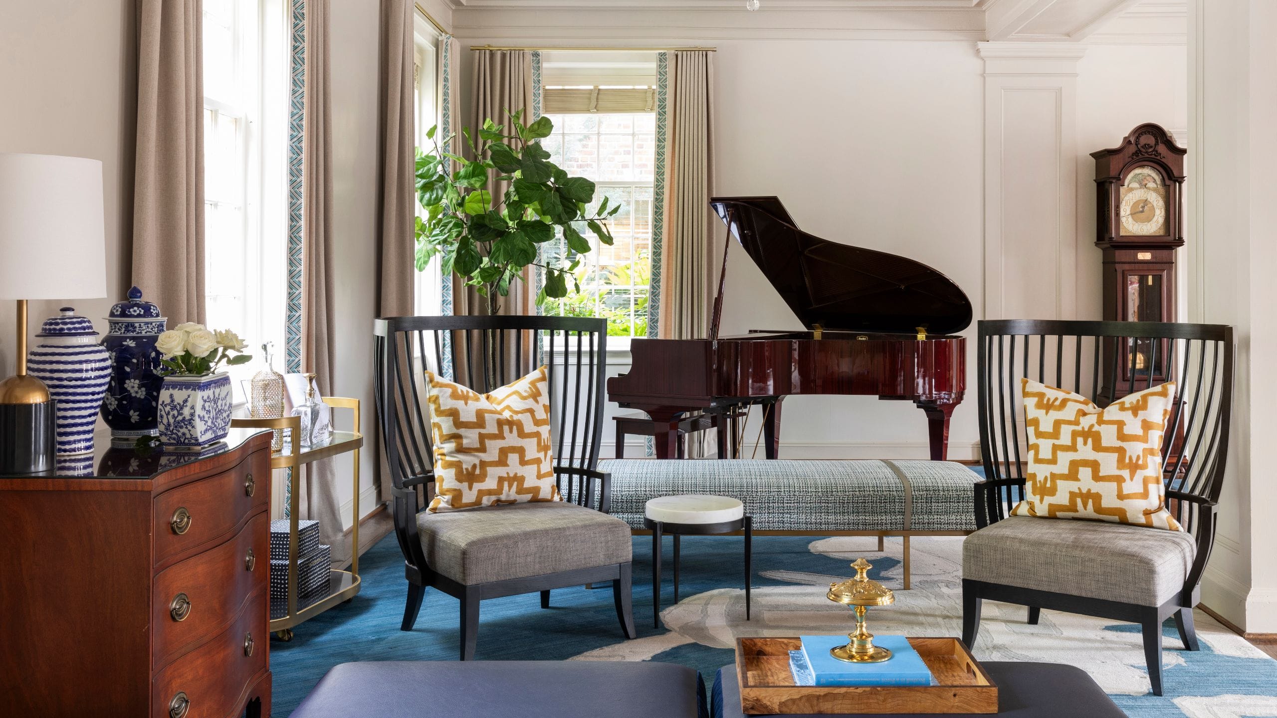 The Carolina Inn Lobby Chairs