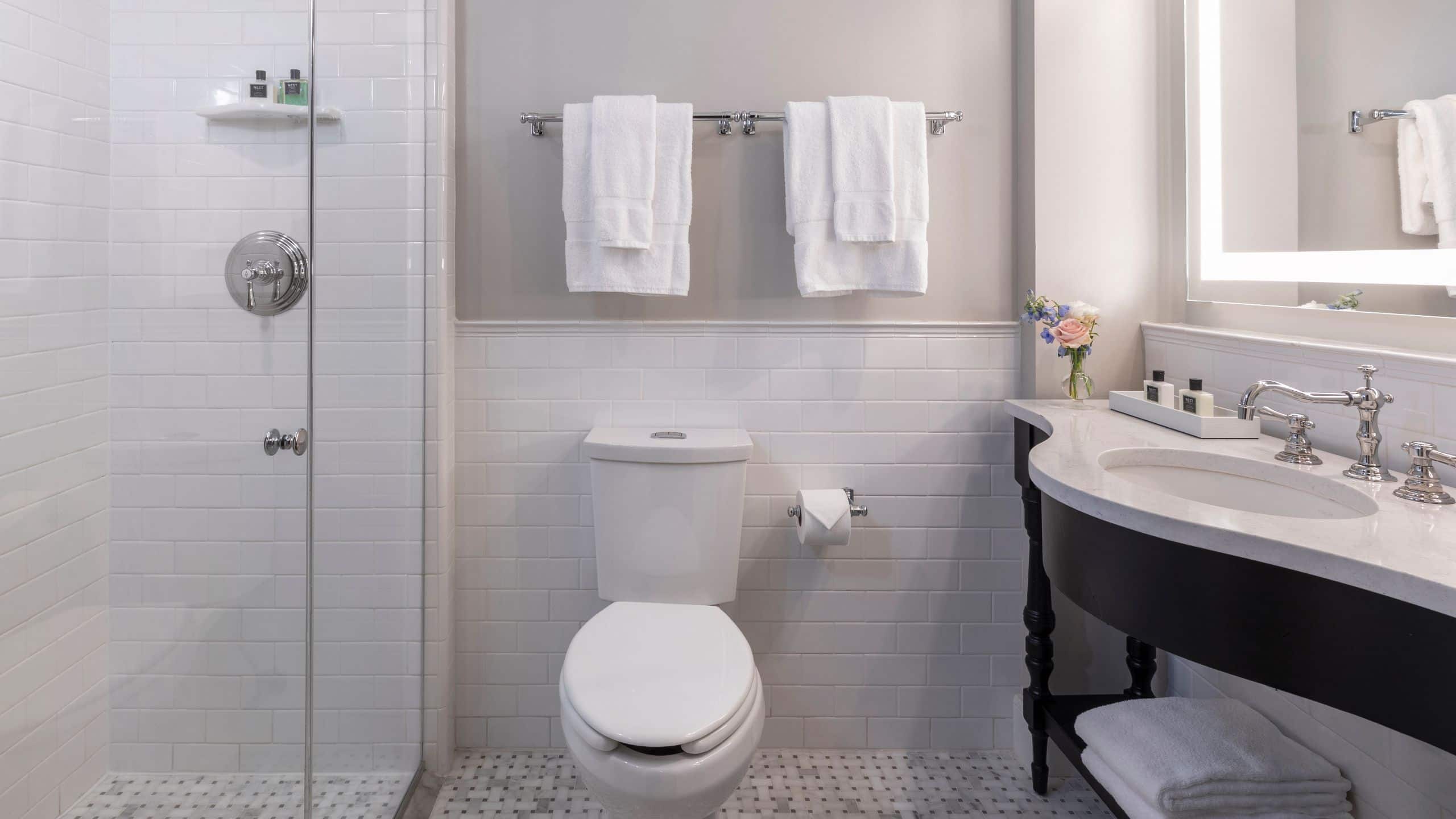 The Carolina Inn Bathroom Shower Detail