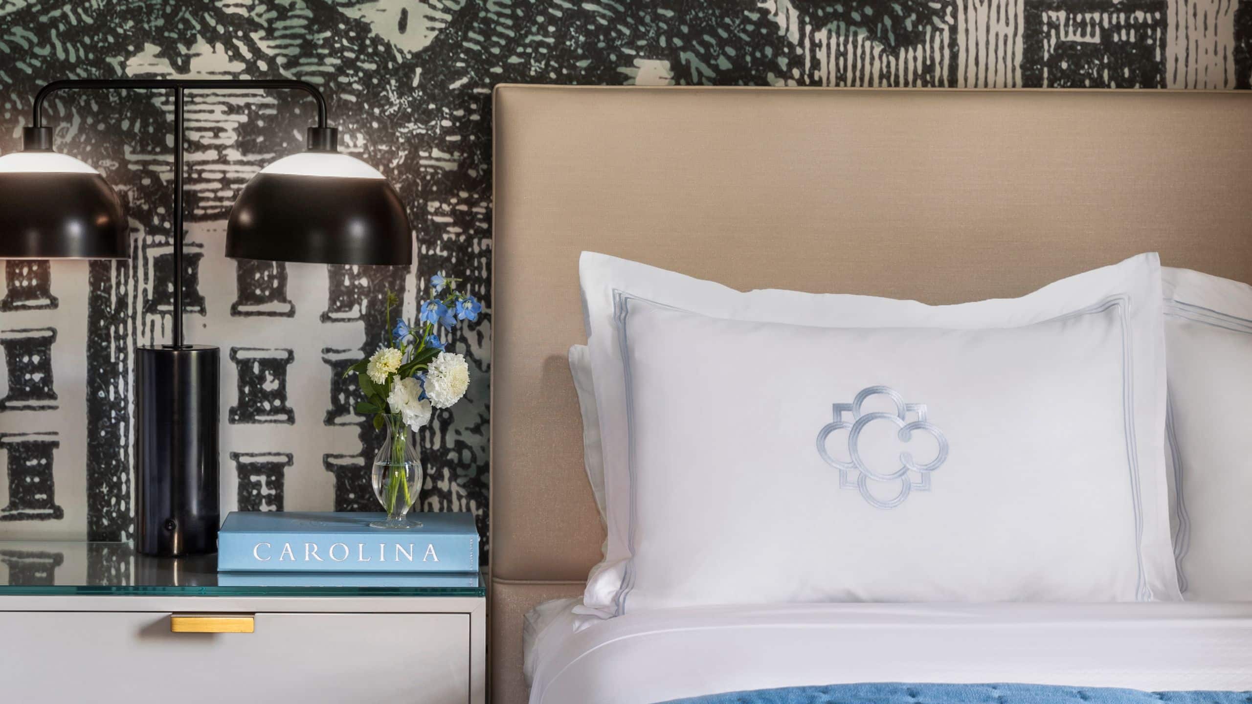 The Carolina Inn Bedroom Bedside Detail