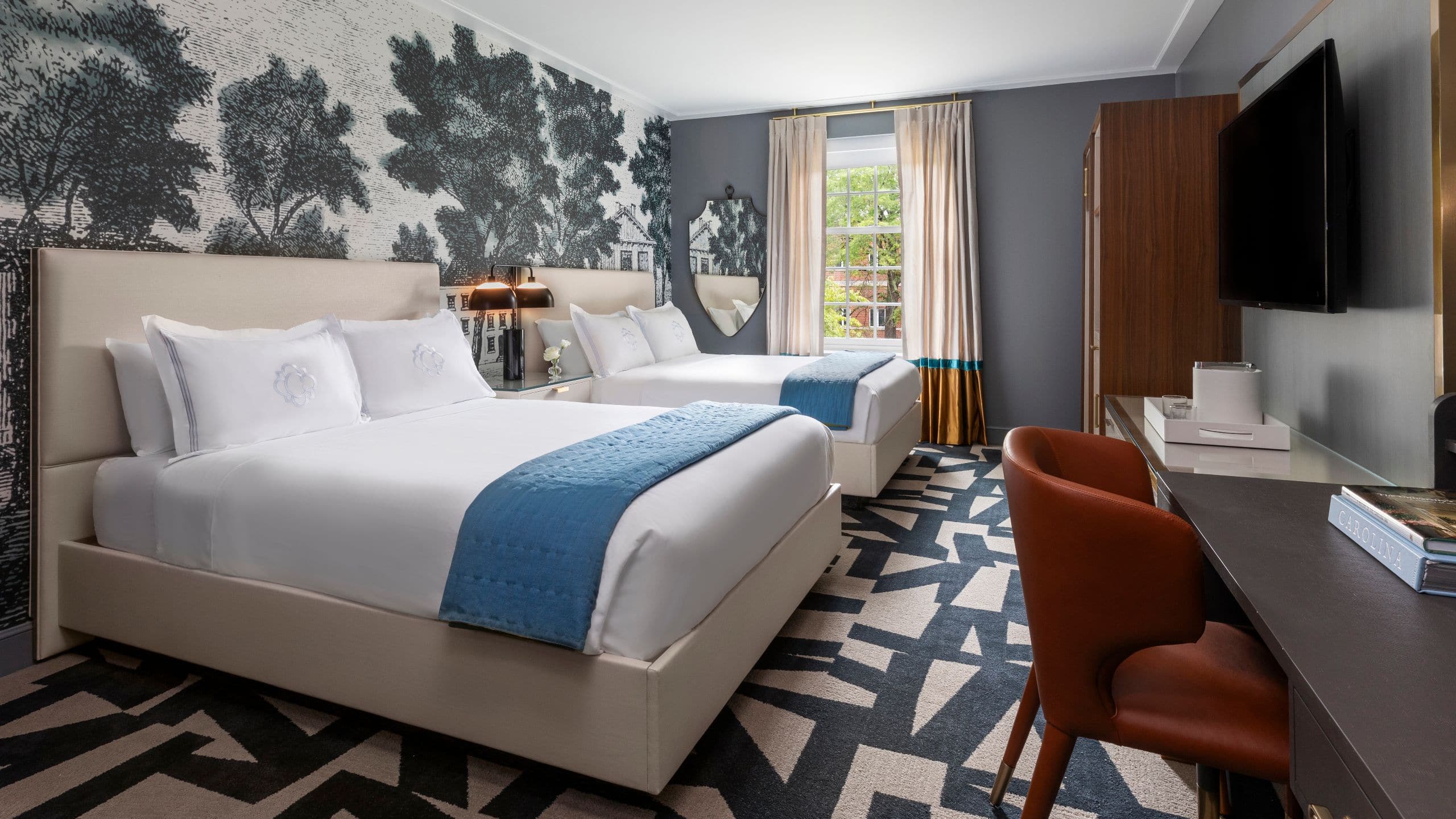 The Carolina Inn Guestroom Two Queen Beds