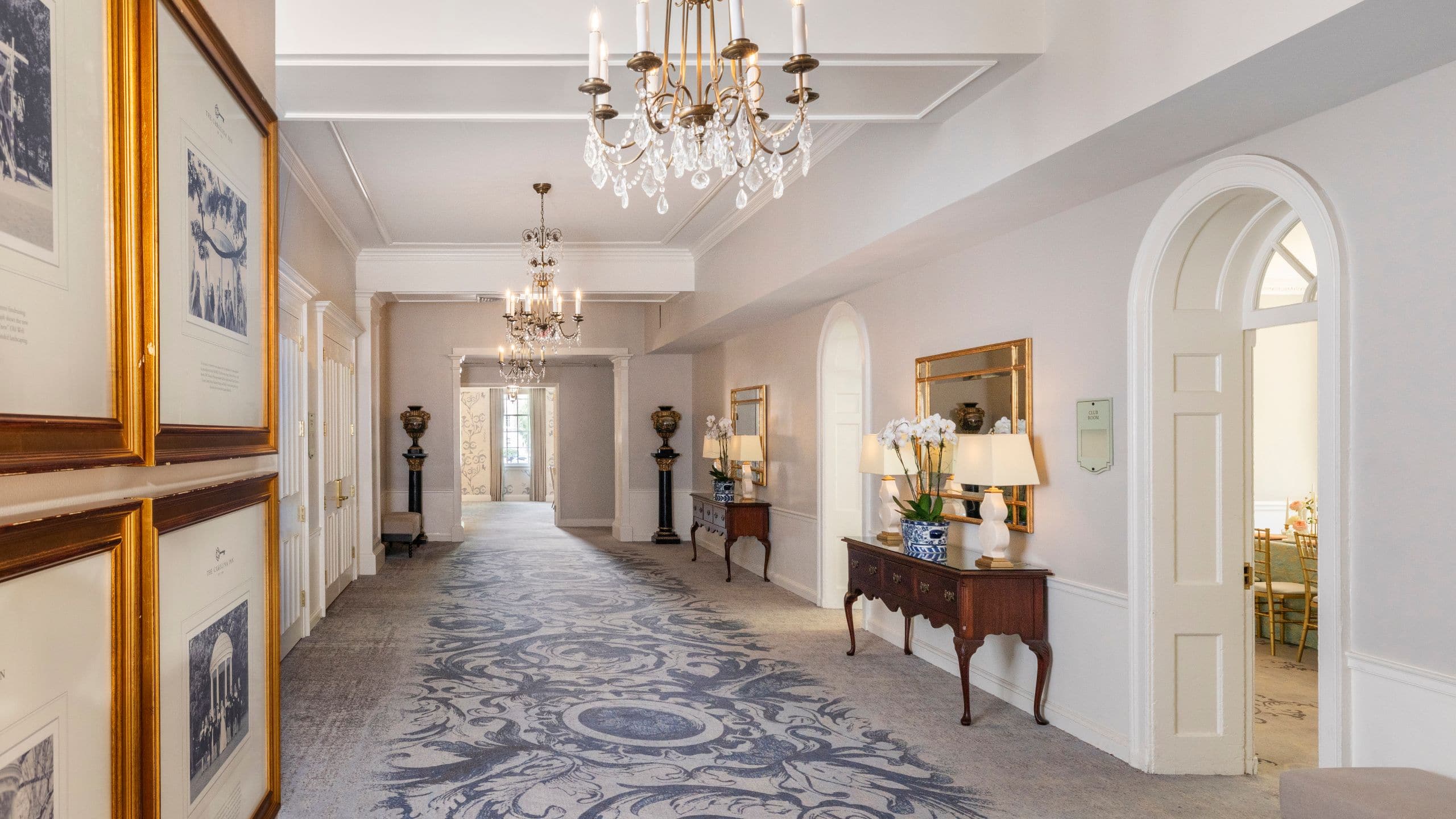The Carolina Inn Gallery Hallway