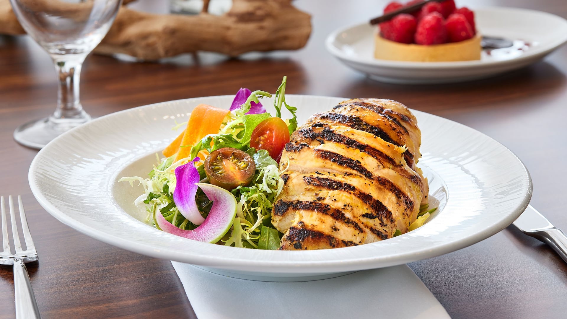 Hyatt Regency Salt Lake City Banquet Grilled Chicken Nicoise Salad