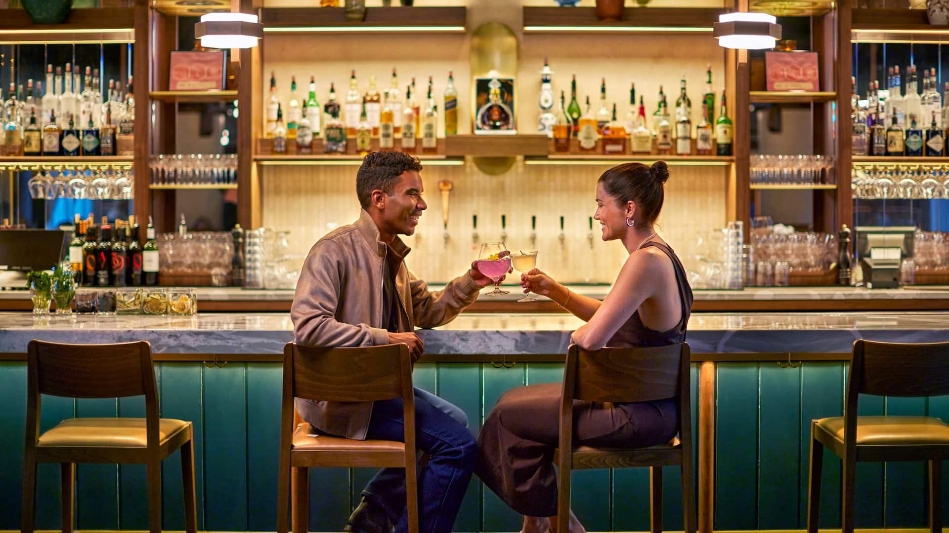 2 of 2 Hyatt Regency Salt Lake City Mar Muntanya Couple Bar